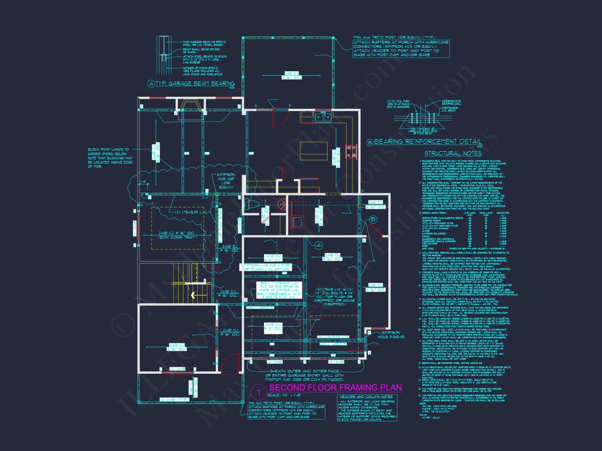 Elegant house Floor Plan with CAD Designs & Blueprints