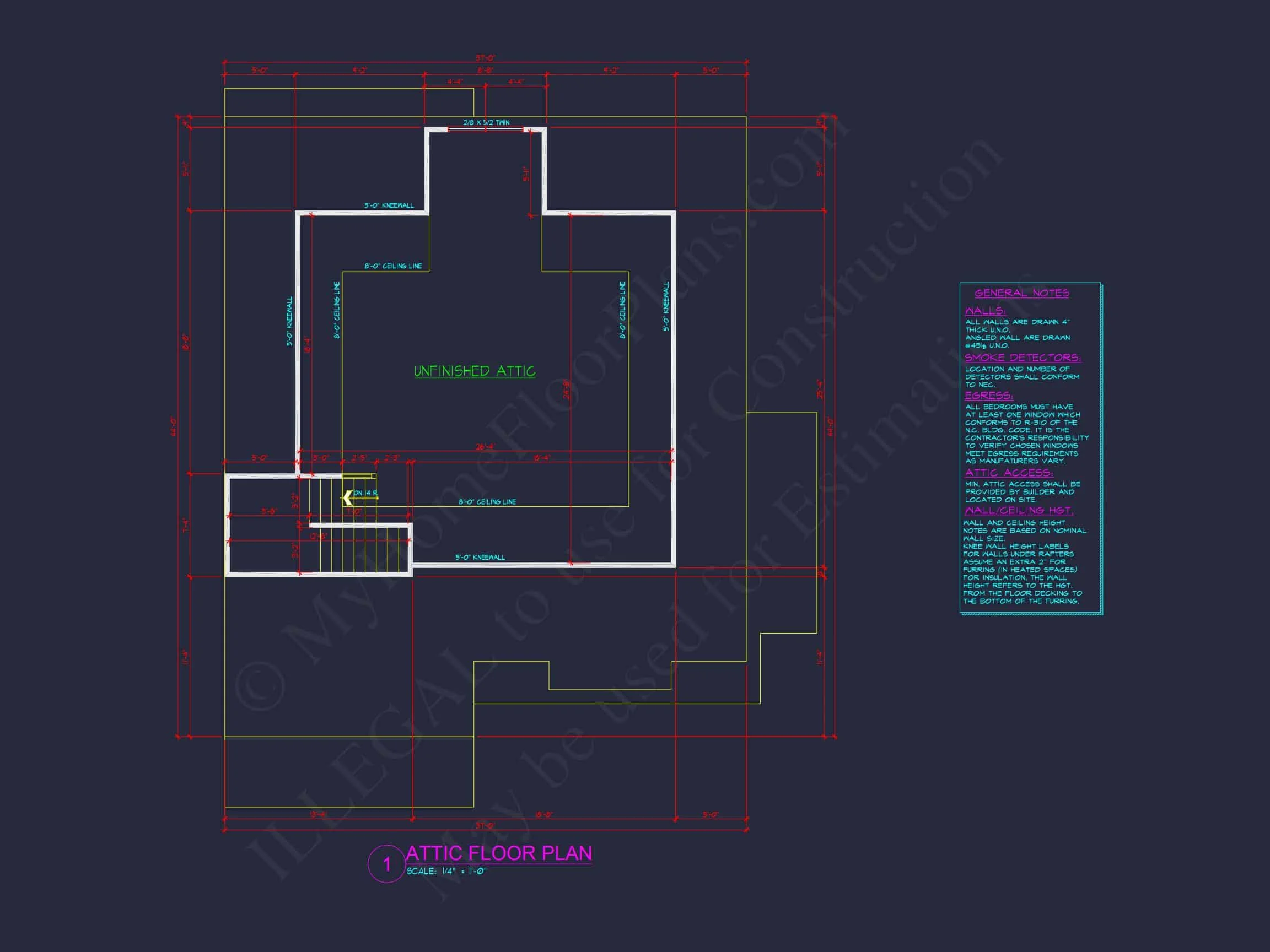 Elegant house Floor Plan with CAD Designs & Blueprints