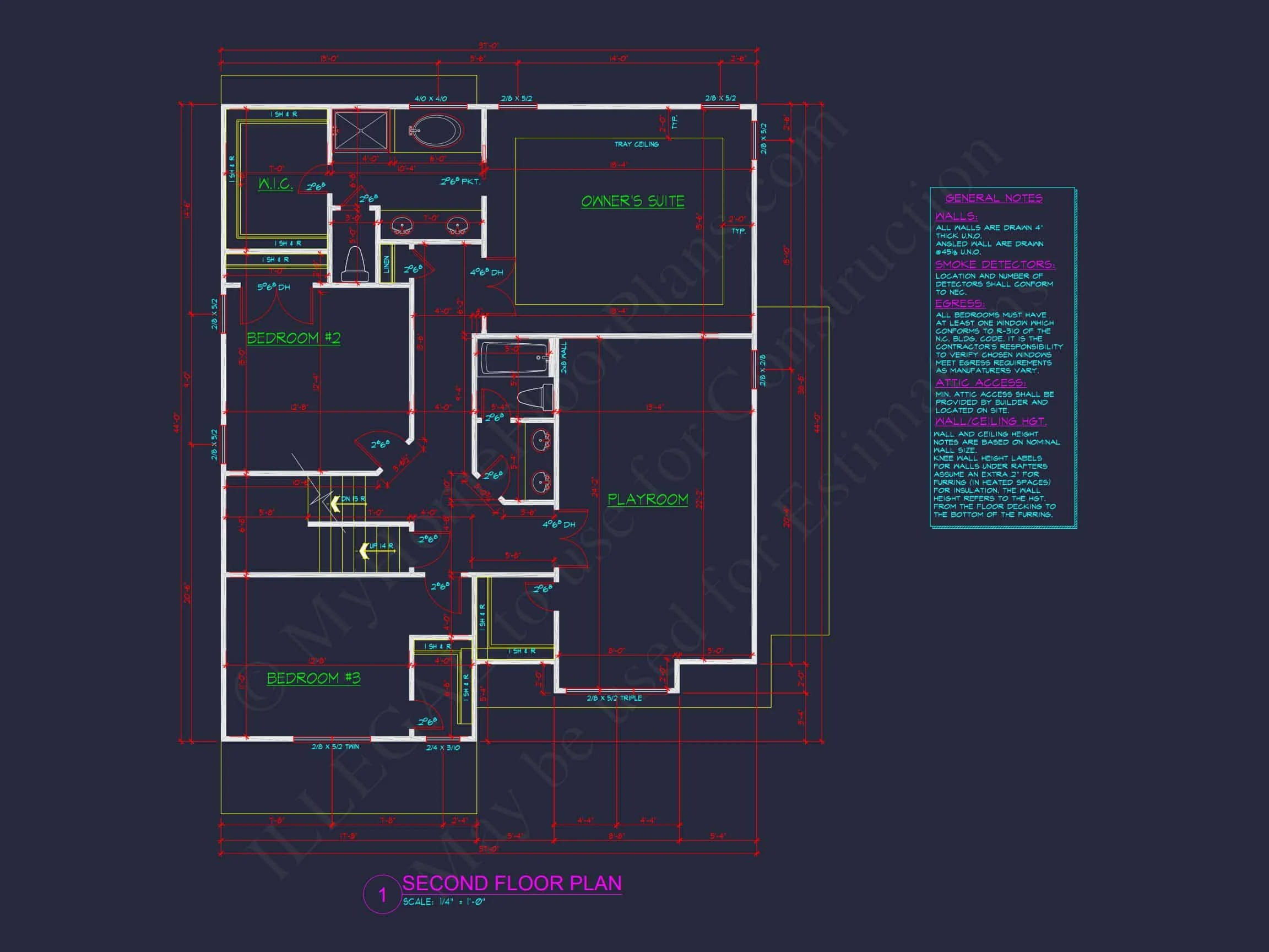 Elegant house Floor Plan with CAD Designs & Blueprints