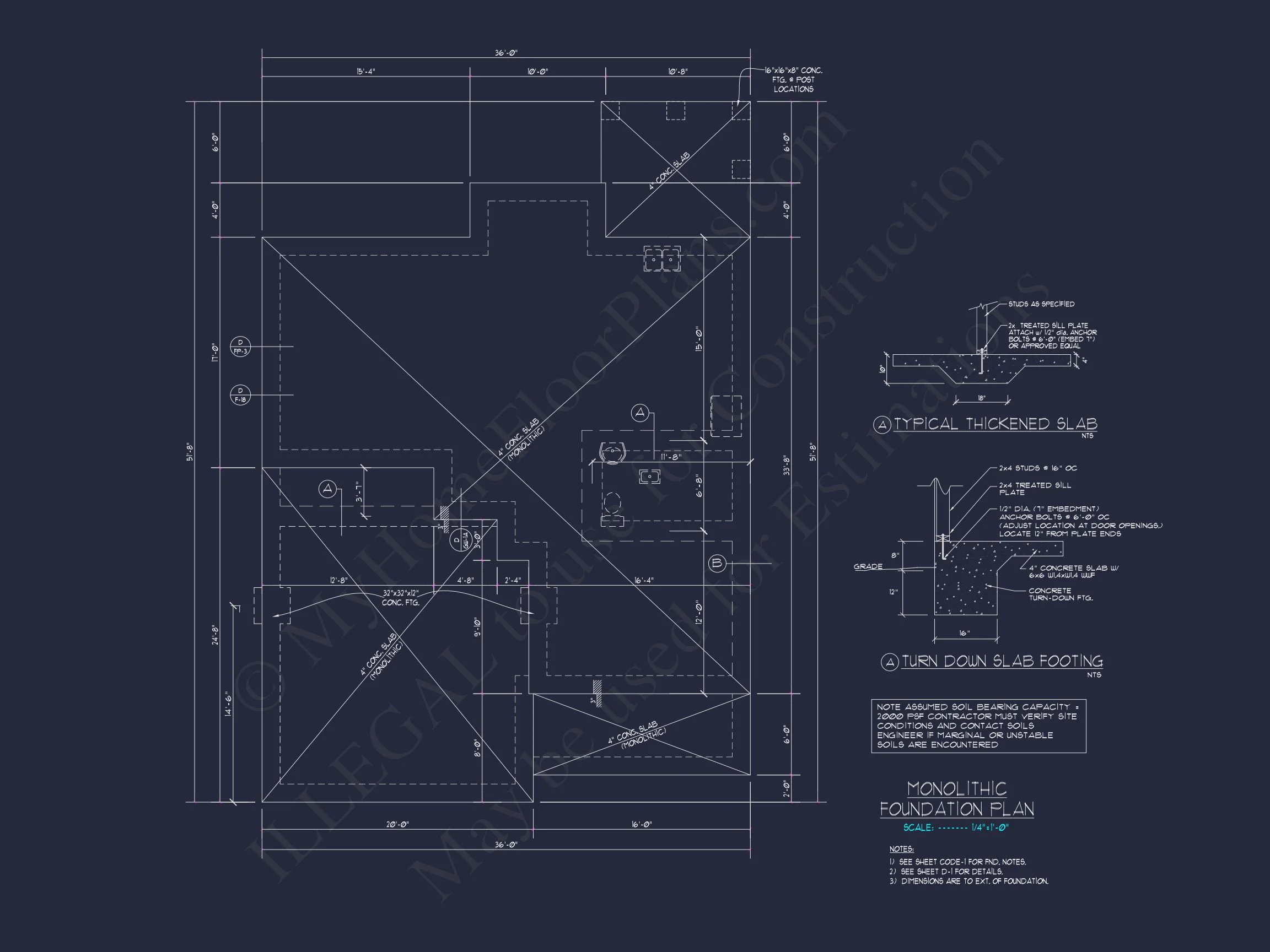 Modern Craftsman house Floor Plan with CAD and Blueprint Designs