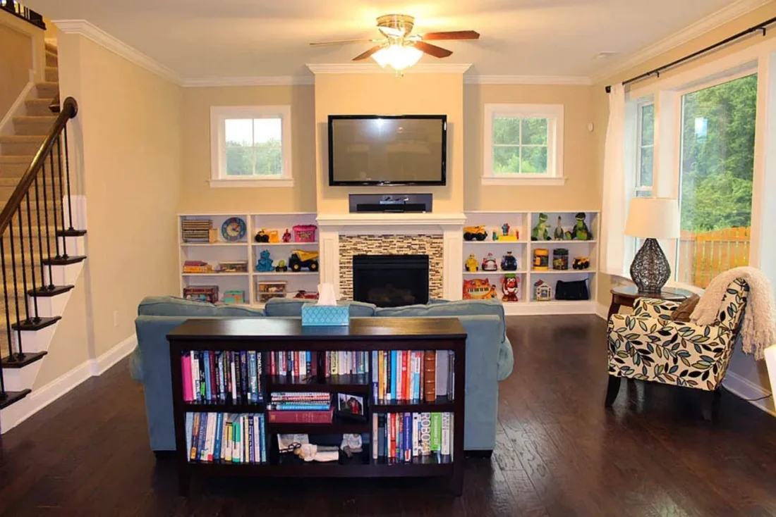 Modern Craftsman house Floor Plan with CAD and Blueprint Designs