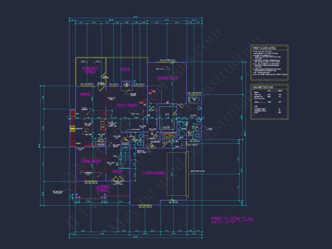 Traditional house Plan with 2 Floors, CAD Blueprints, and Designs