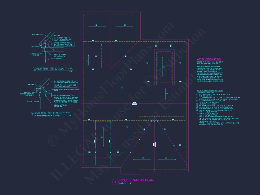 Elegant house Plan with Floor Plans, Blueprint, and CAD Designs
