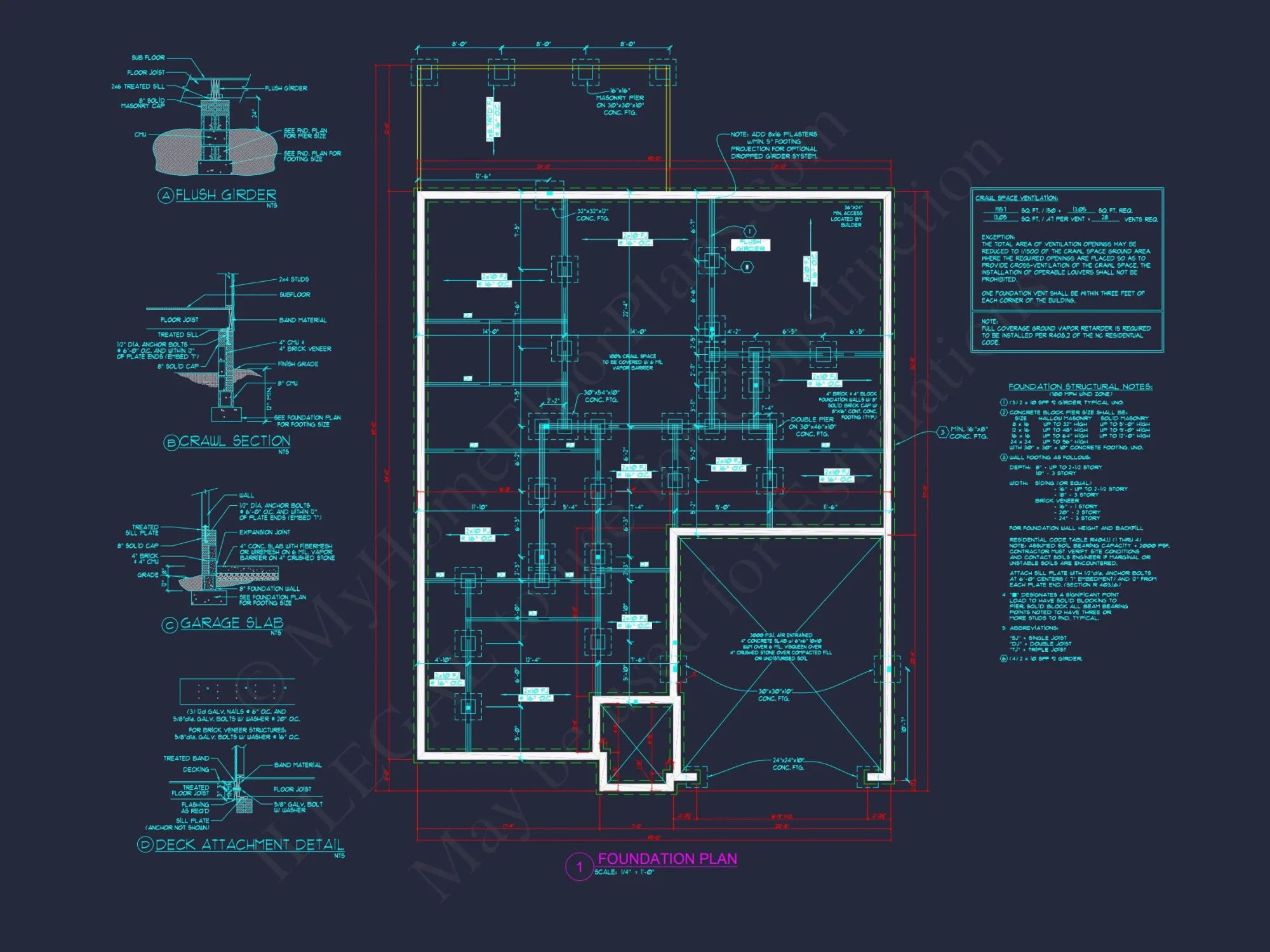 Elegant house Plan with Floor Plans, Blueprint, and CAD Designs