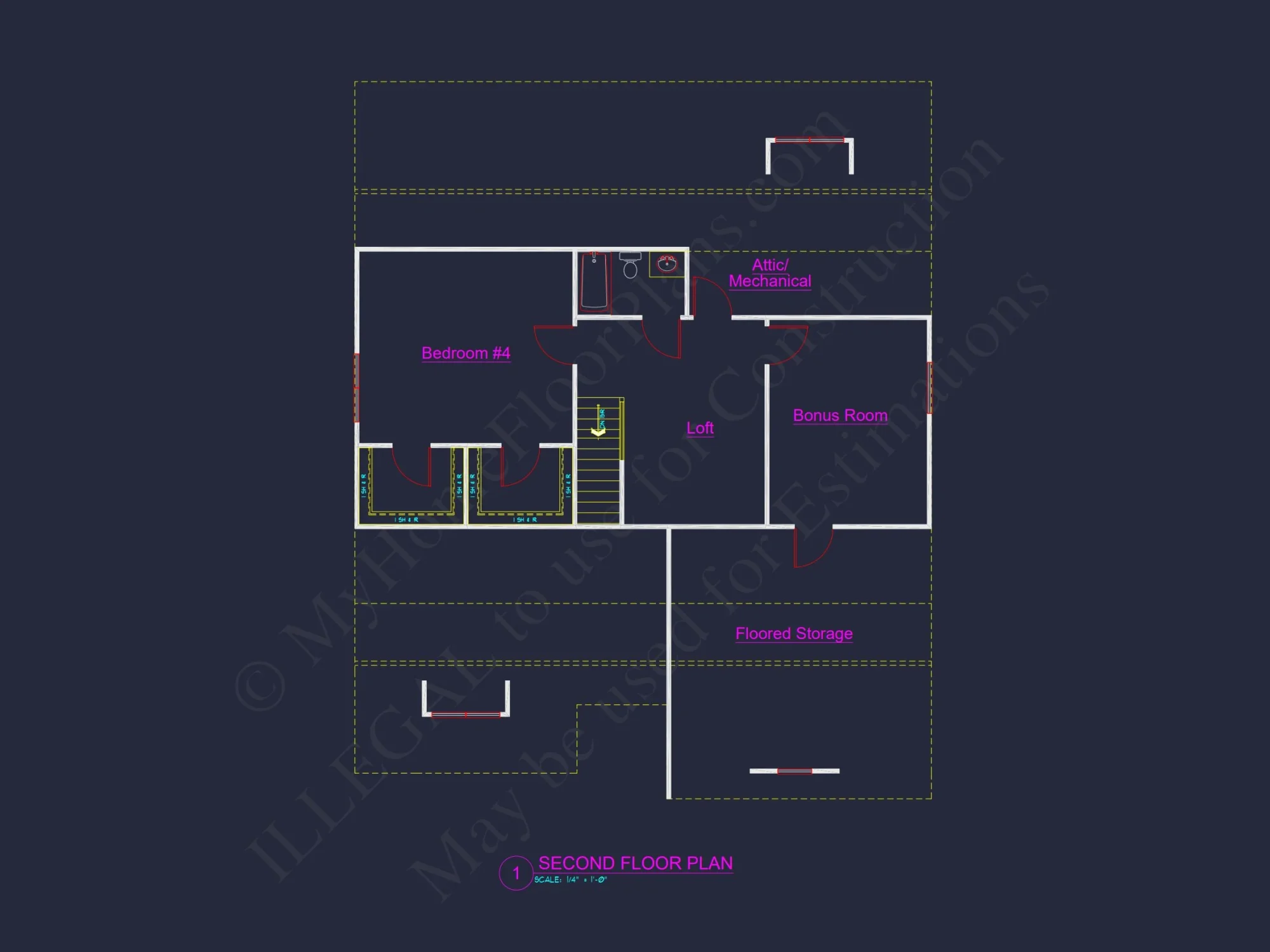Elegant house Plan with Floor Plans, Blueprint, and CAD Designs