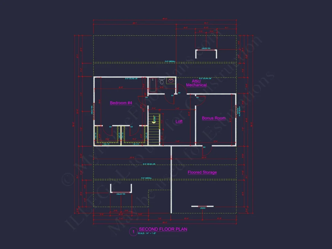 Elegant house Plan with Floor Plans, Blueprint, and CAD Designs
