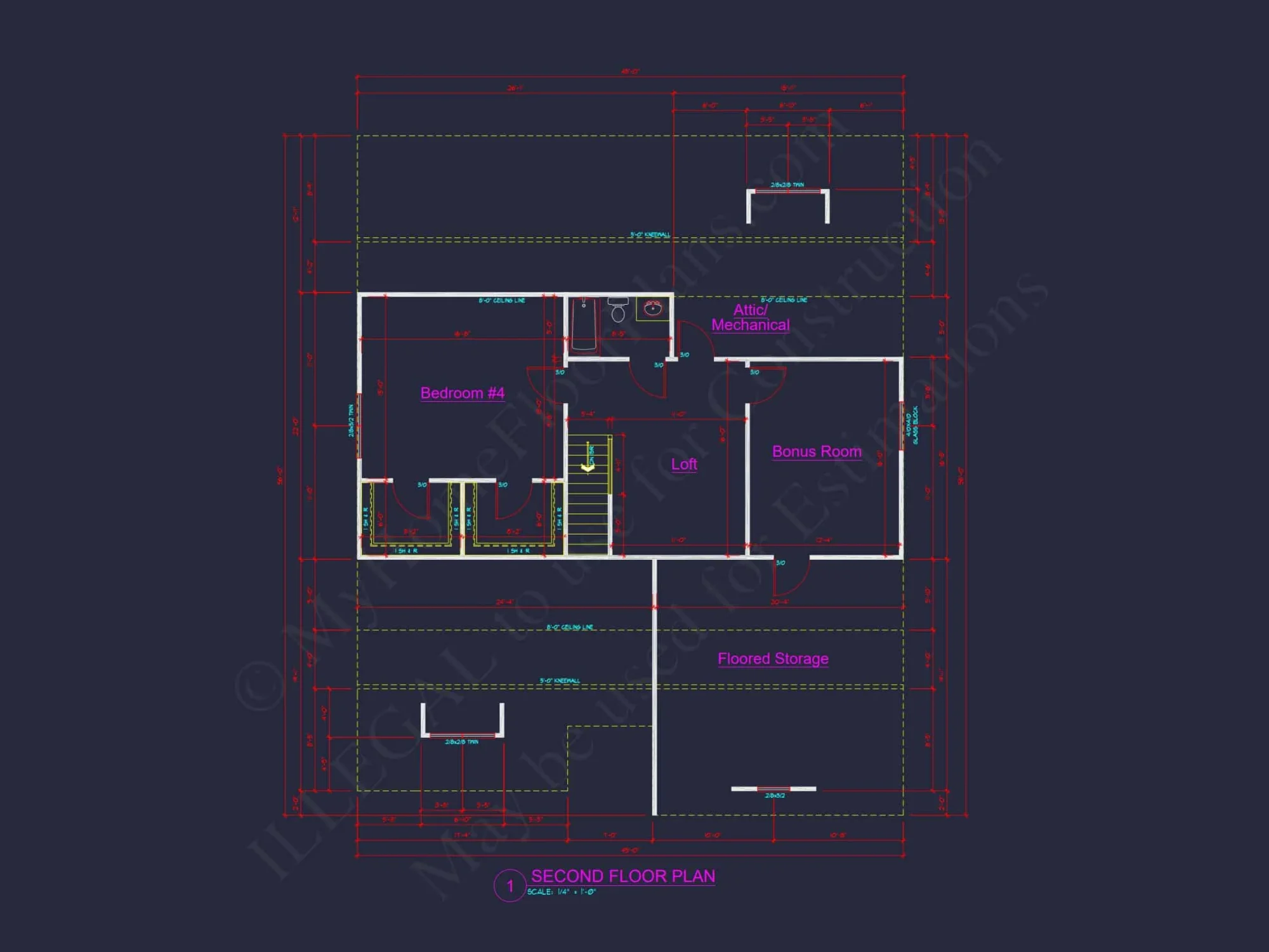 Elegant house Plan with Floor Plans, Blueprint, and CAD Designs