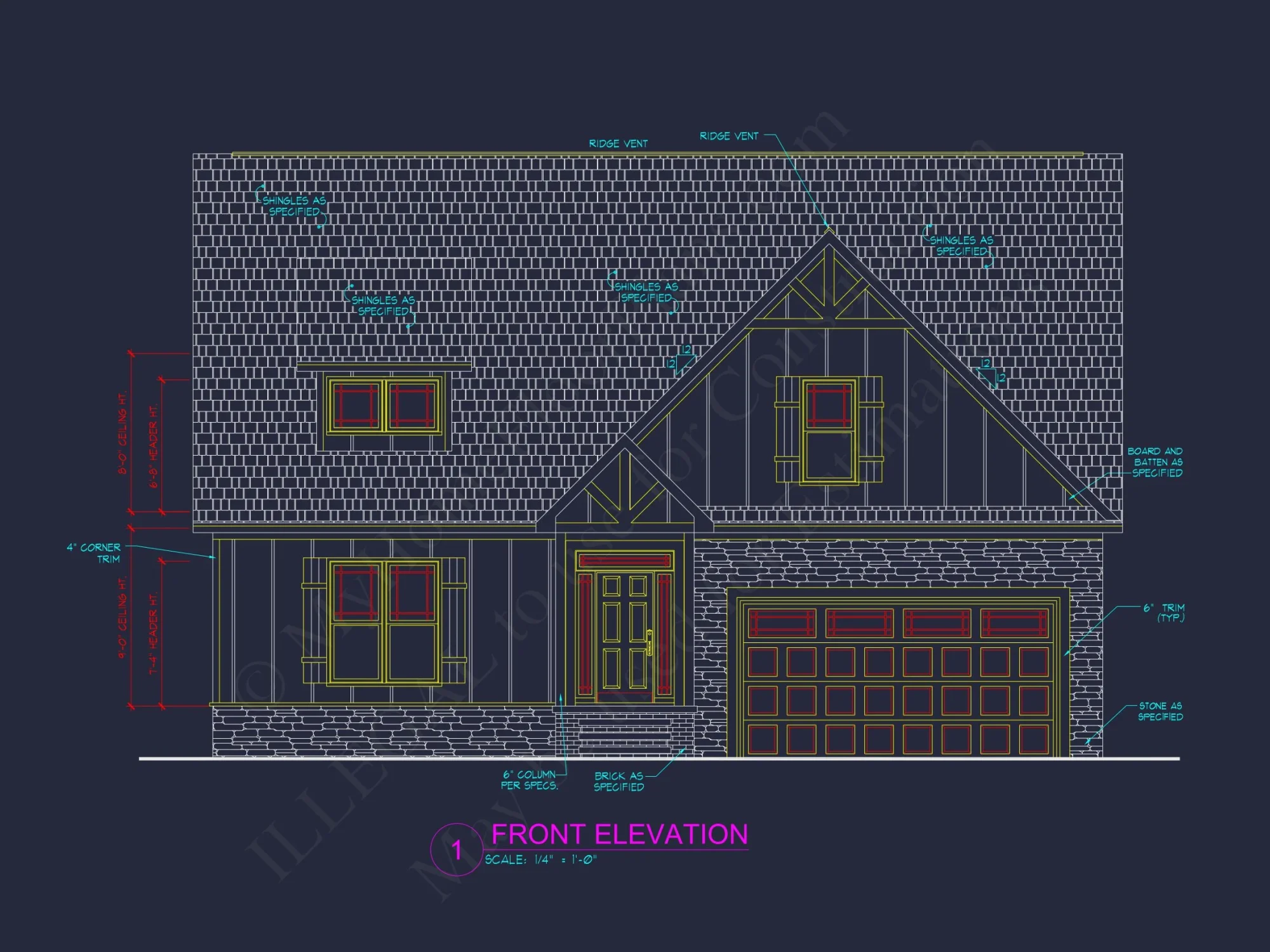 Elegant house Plan with Floor Plans, Blueprint, and CAD Designs