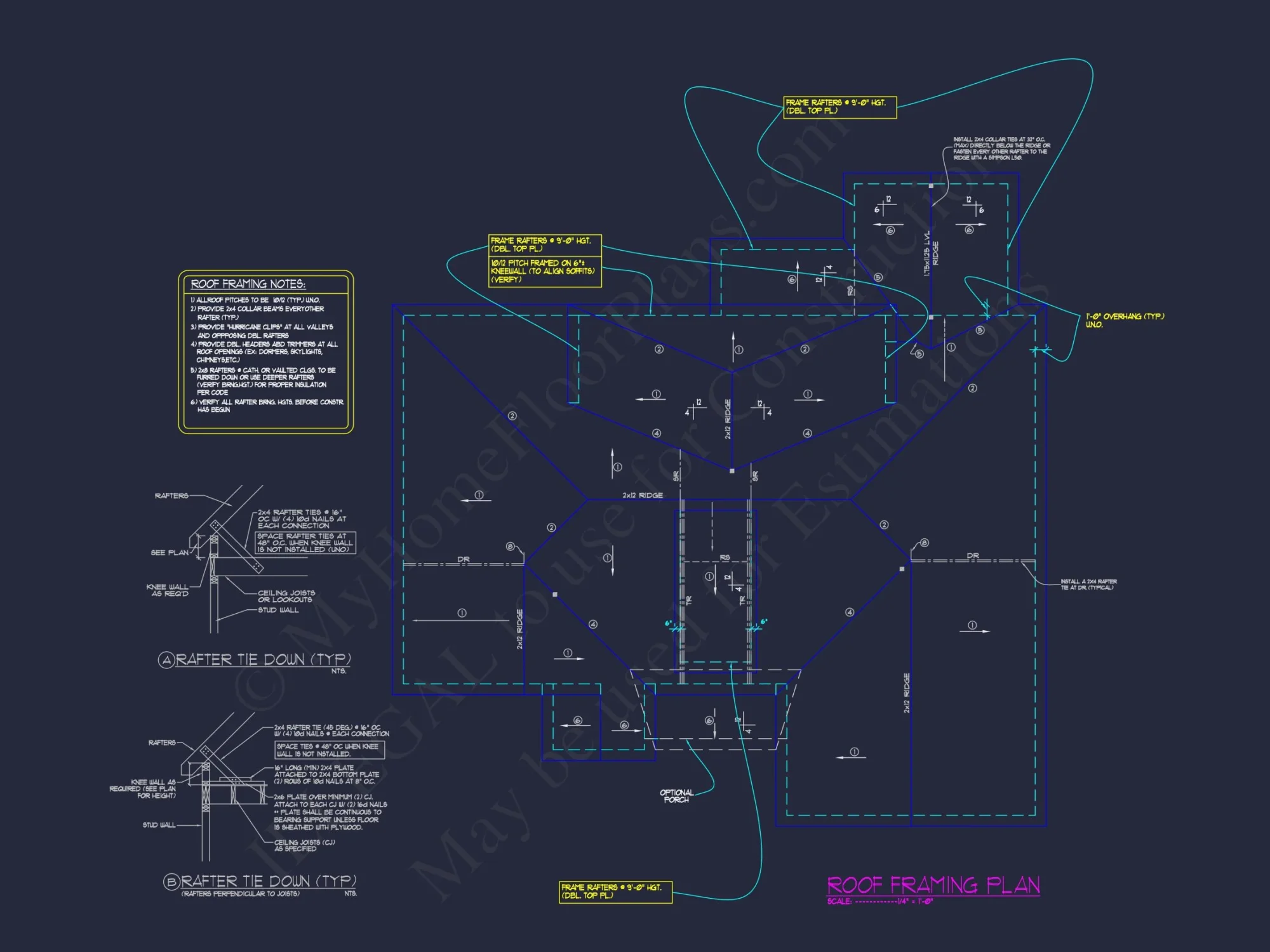 Beautiful house Floor Plan with CAD Designs and Blueprint