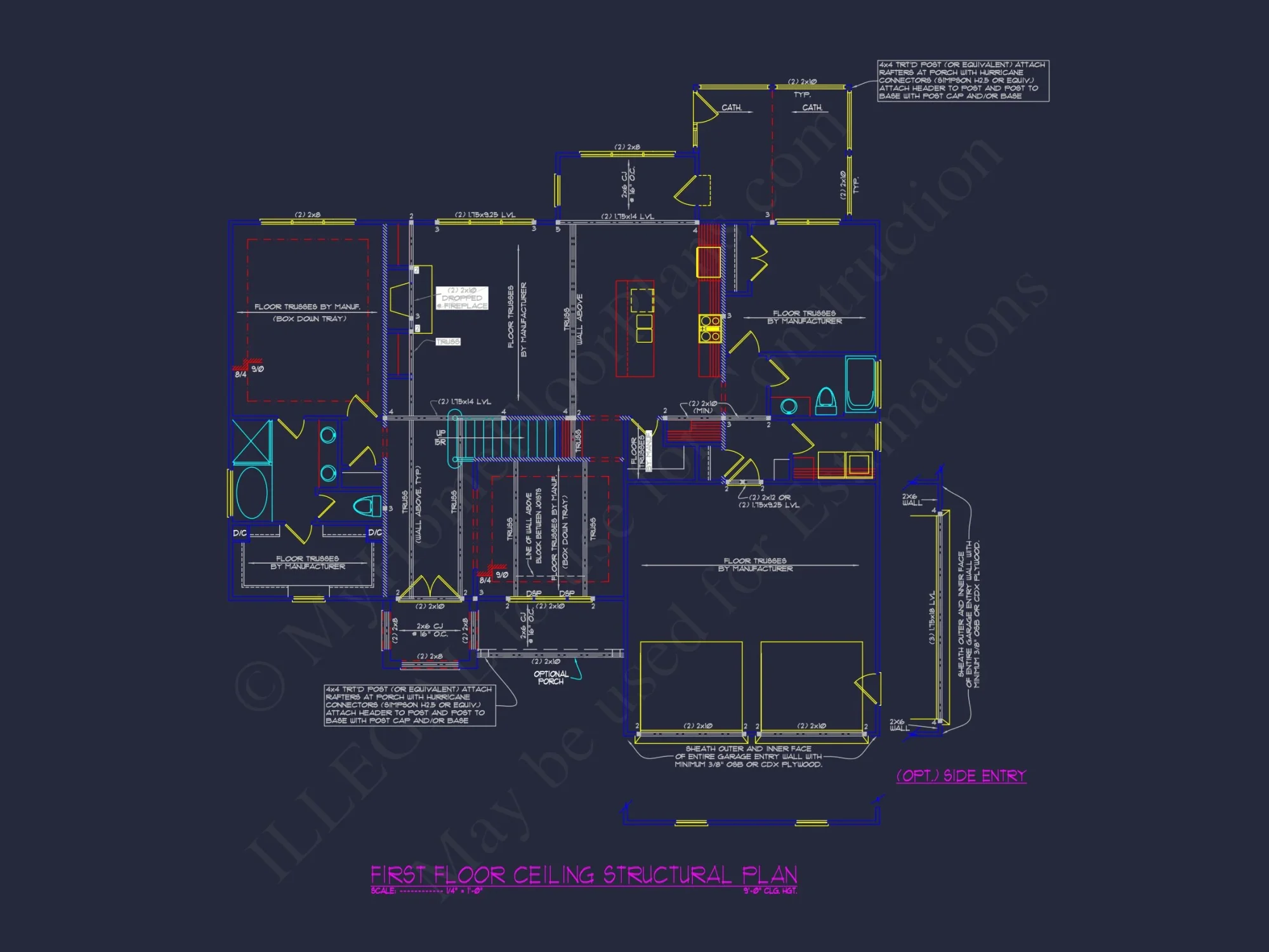 Beautiful house Floor Plan with CAD Designs and Blueprint