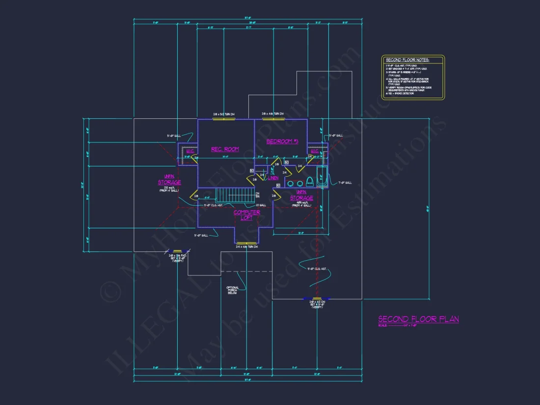 Beautiful house Floor Plan with CAD Designs and Blueprint