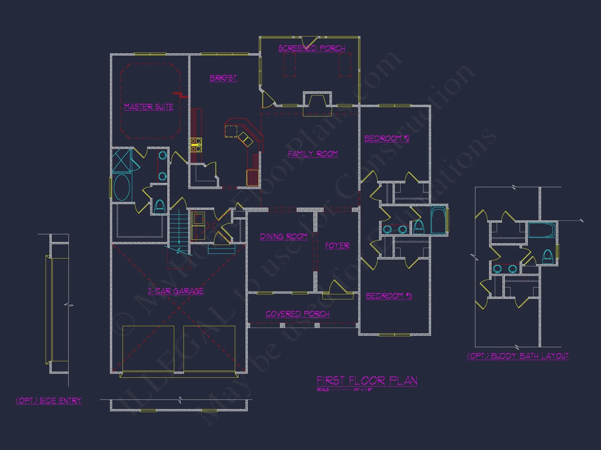 Stylish Floor Plans & CAD Designs