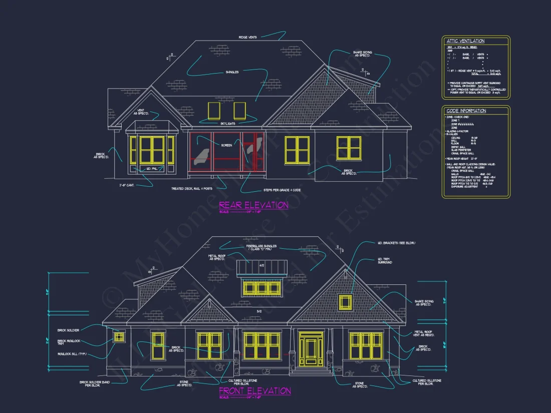 Craftsman house Plan with Spacious Floor Designs and CAD Blueprints