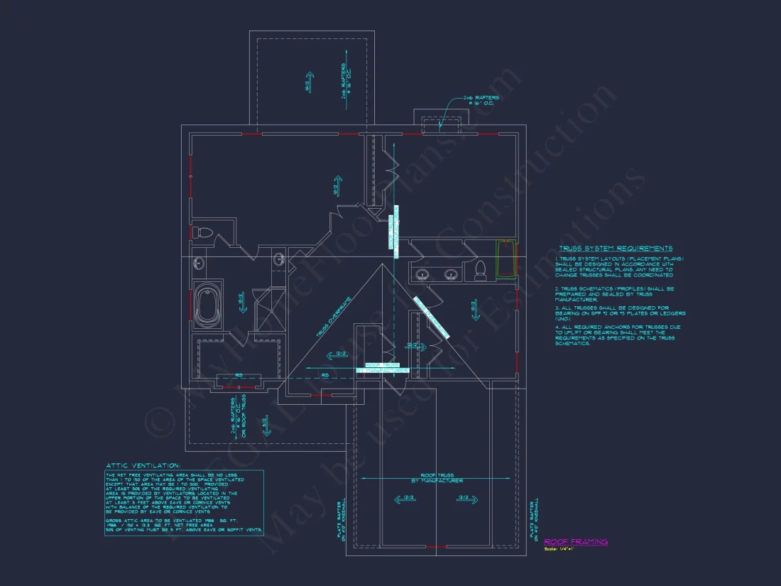 Elegant 4-Bedroom house Plan with CAD Blueprint Designs