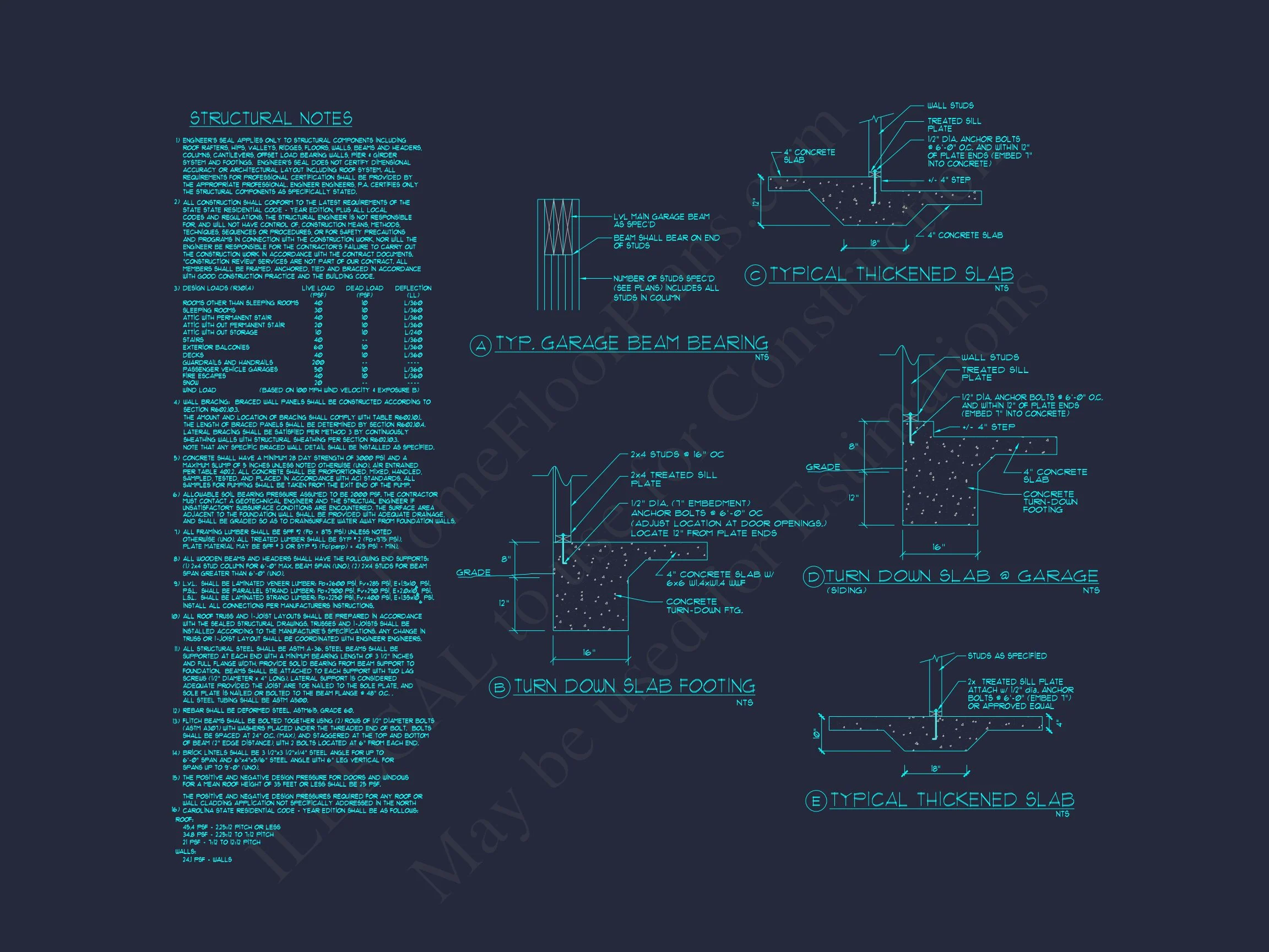 11-1076 HOUSE PLAN - Modern House Plan with 4 Bedrooms, CAD Blueprint & Open Design 18 Modern house Plan with 4 Bedrooms, CAD Blueprint & Open Design