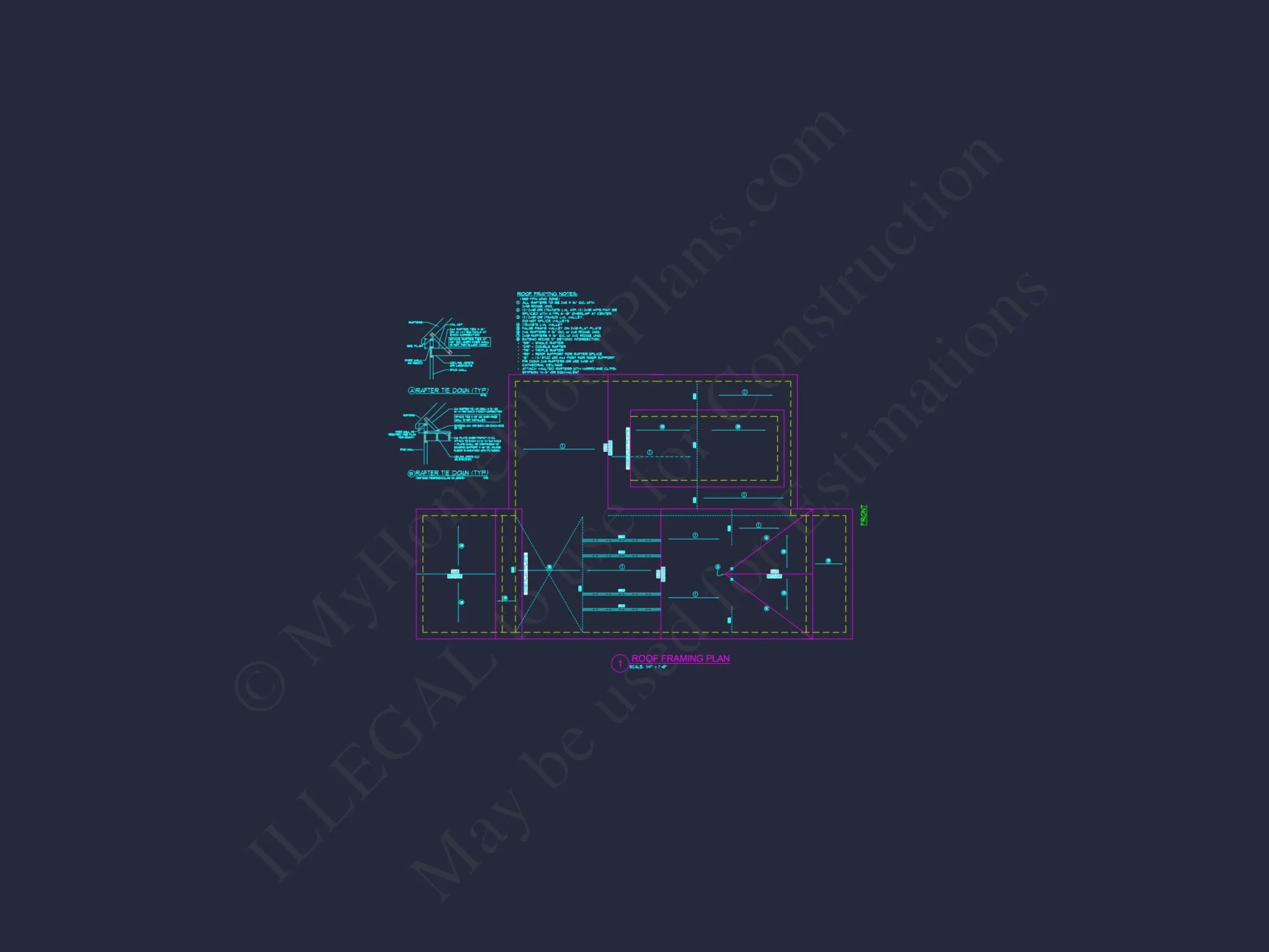 Spacious 2-Story Craftsman house Plan with CAD Blueprints