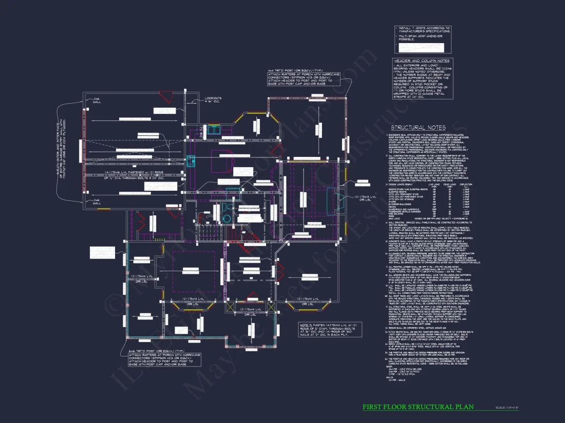 Spacious Traditional house Plan with 2 Floors and CAD Designs