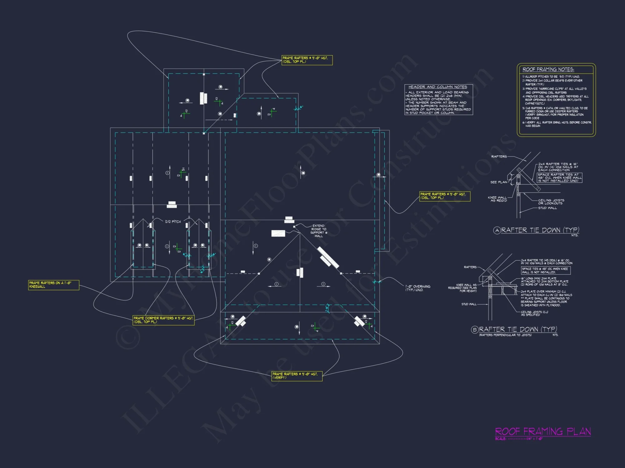 Craftsman house Plan with 3 Floors and Open Floor Designs