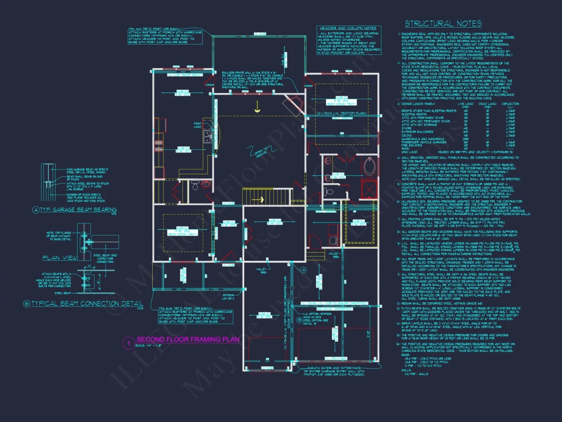 Traditional Craftsman house Plan with Spacious Floor Layout