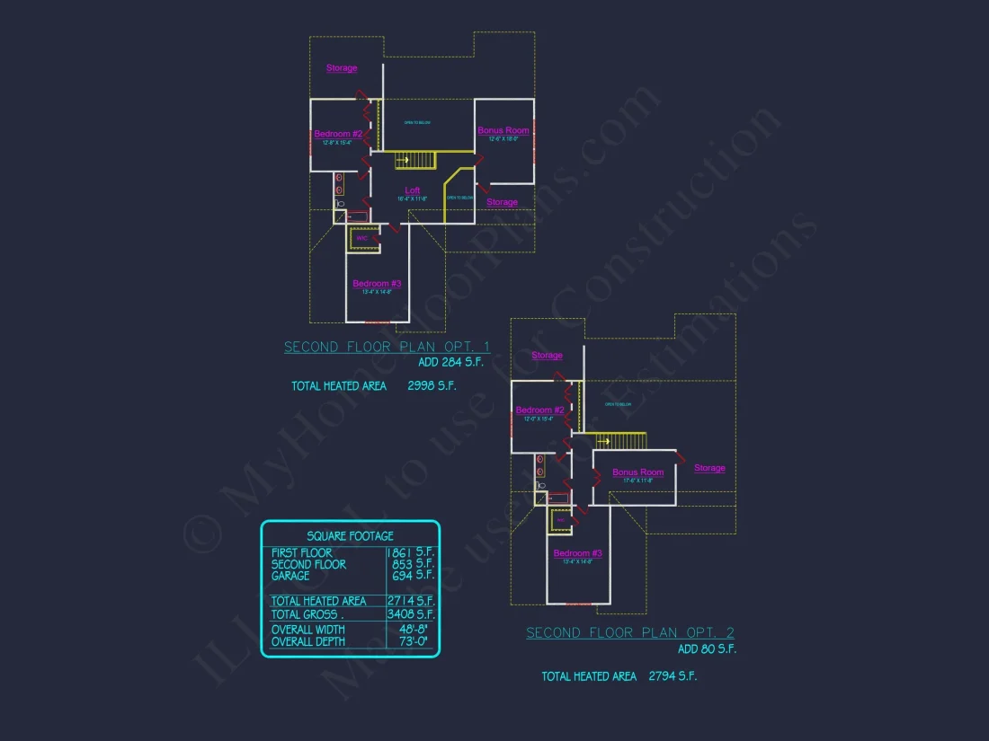 Traditional Craftsman house Plan with Spacious Floor Layout