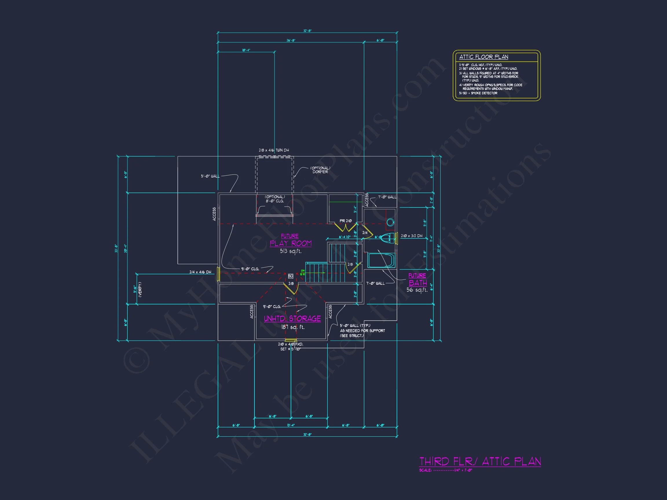 Modern Craftsman house Plan with Detailed Floor Designs and CAD Blueprint