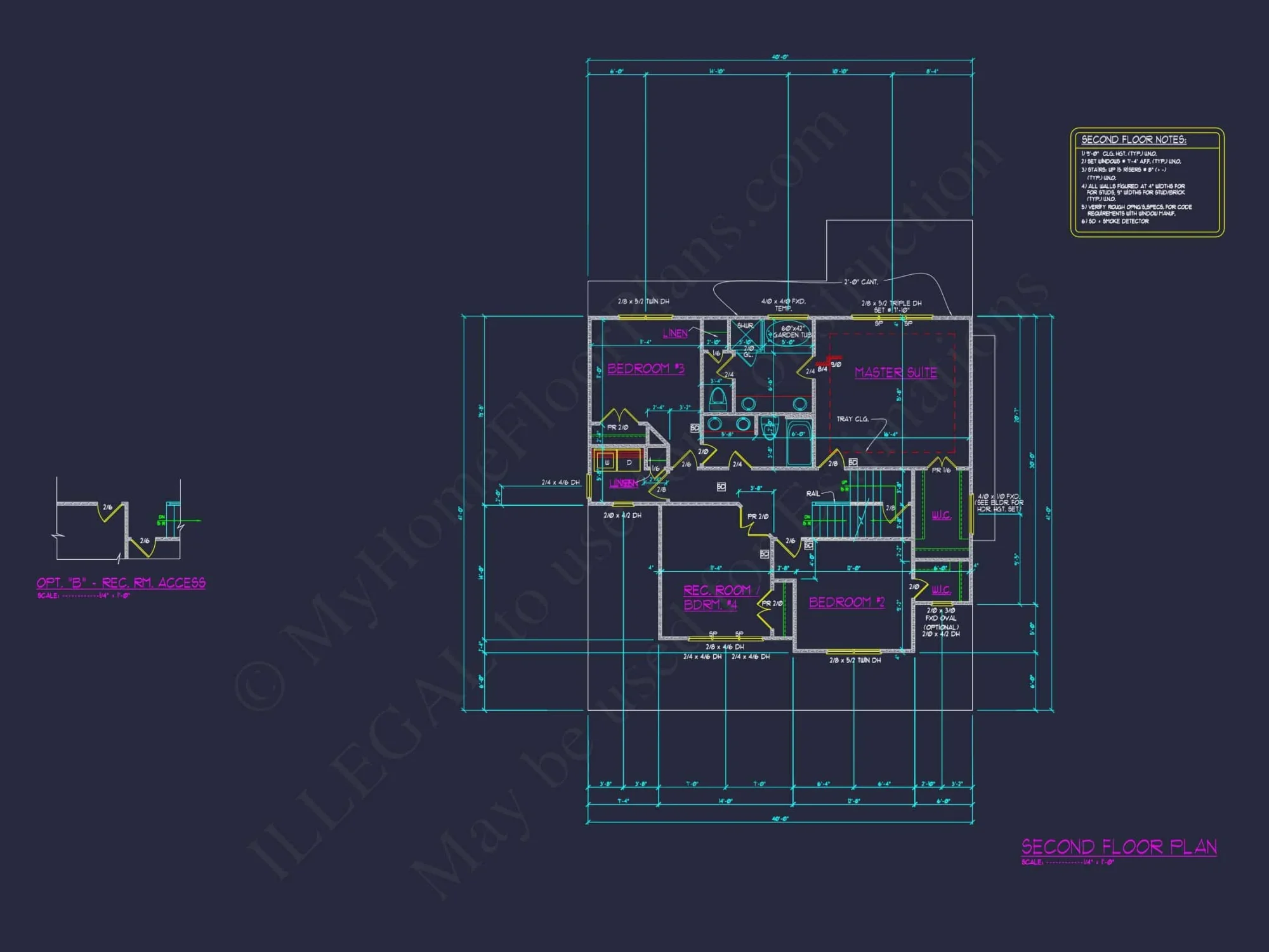 Modern Craftsman house Plan with Detailed Floor Designs and CAD Blueprint