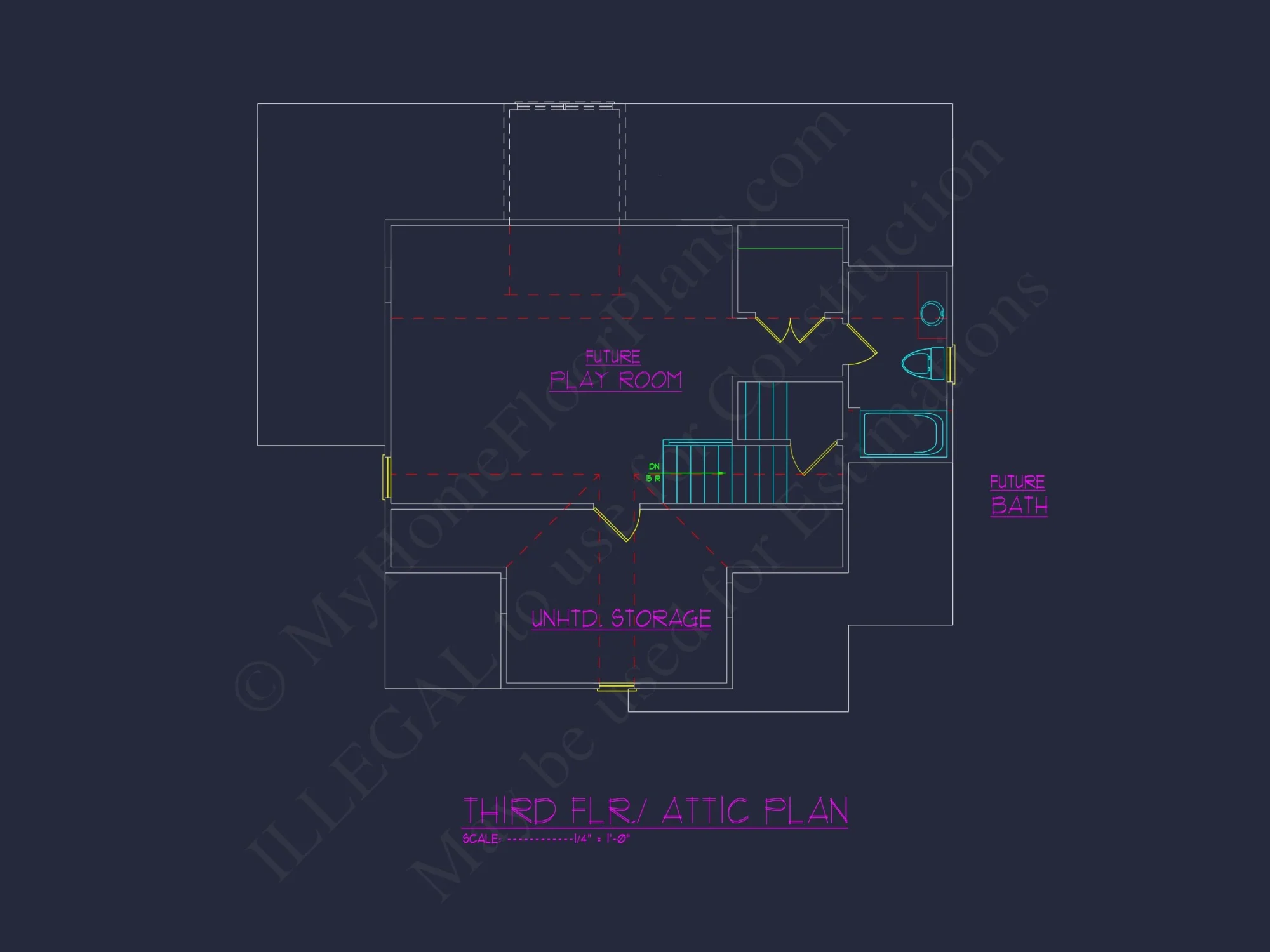 Modern Craftsman house Plan with Detailed Floor Designs and CAD Blueprint