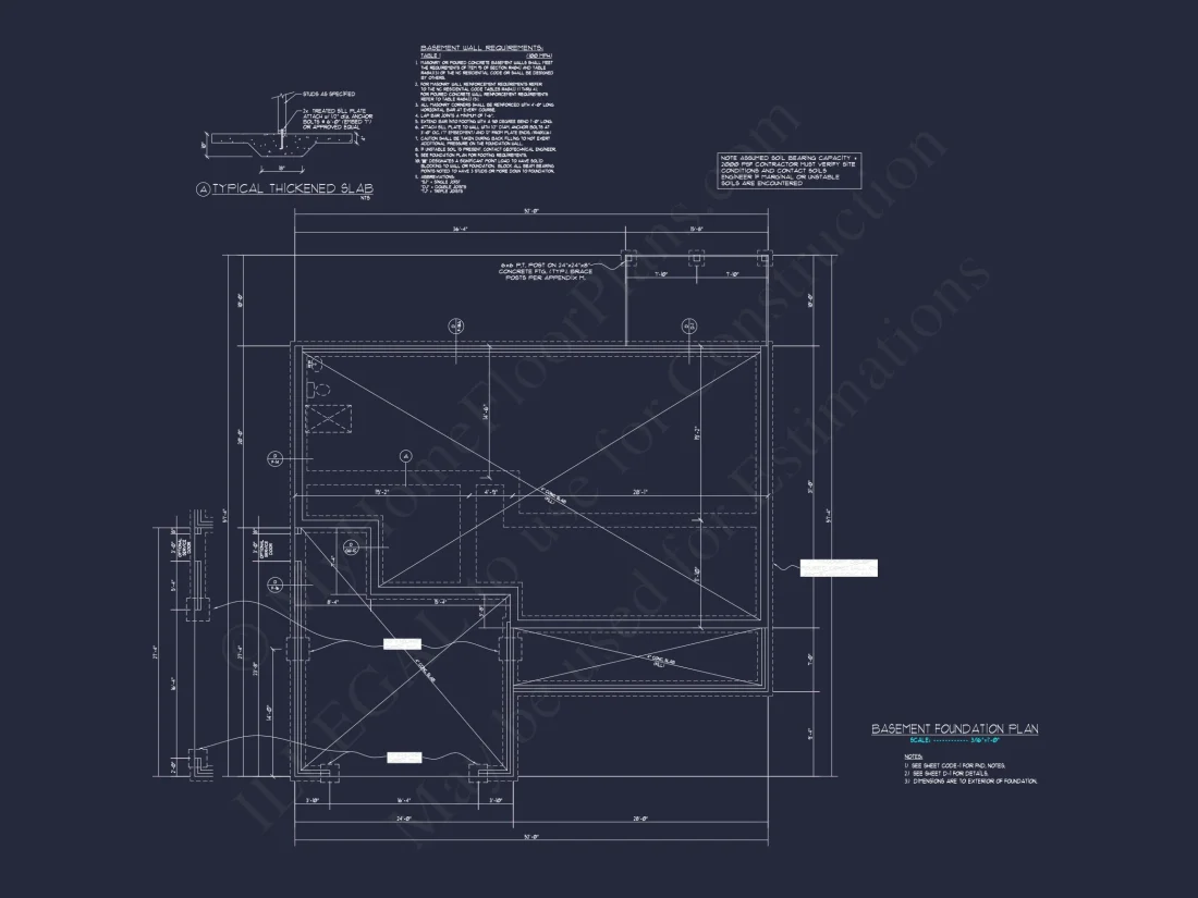 Modern Craftsman house Plan with Detailed Floor Blueprints