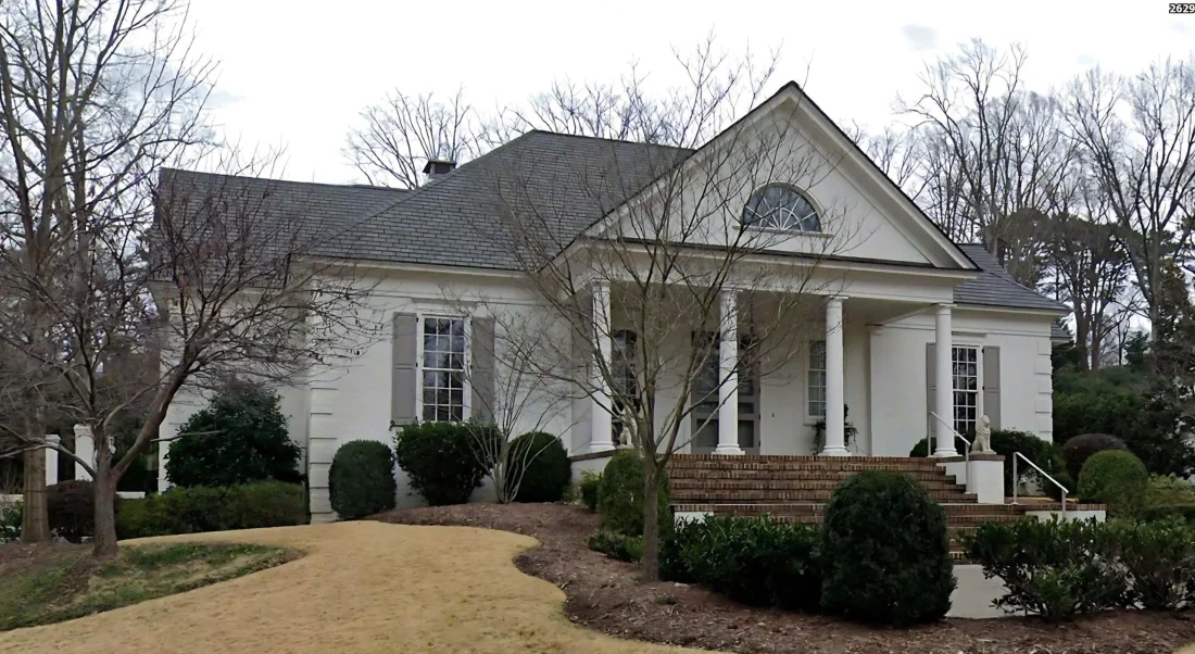 Classical house Floor Plan: 2-Story Design with CAD Blueprints