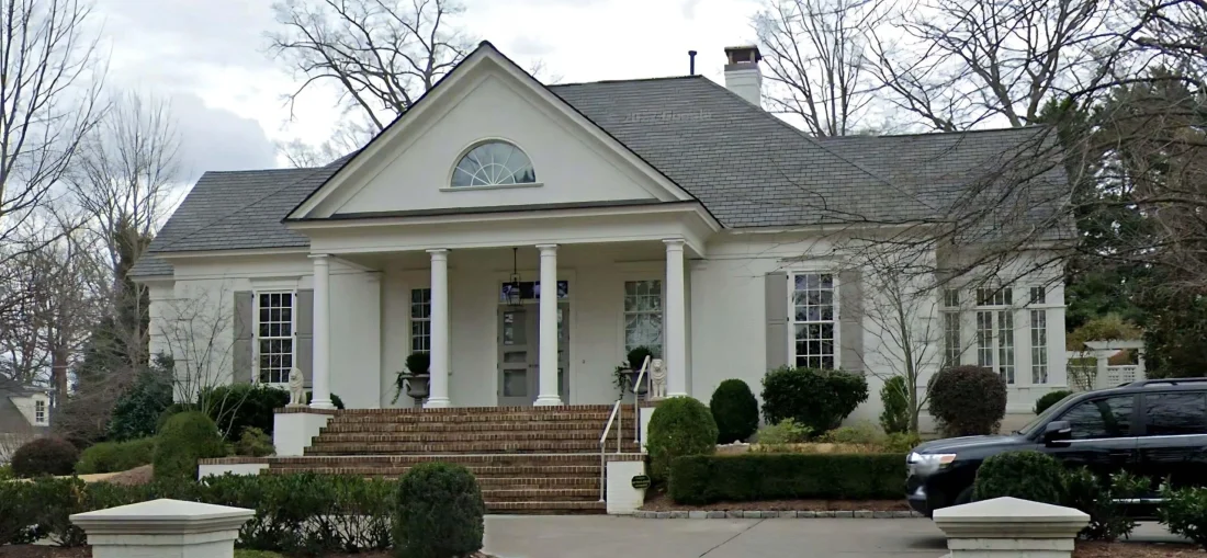 Classical house Floor Plan: 2-Story Design with CAD Blueprints