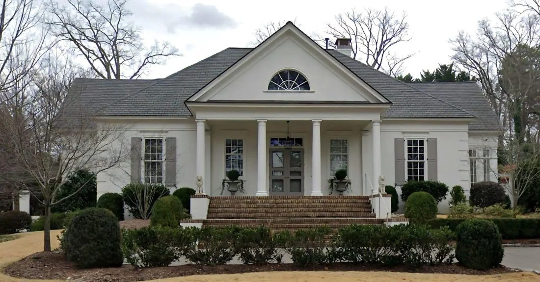 Classical house Floor Plan: 2-Story Design with CAD Blueprints