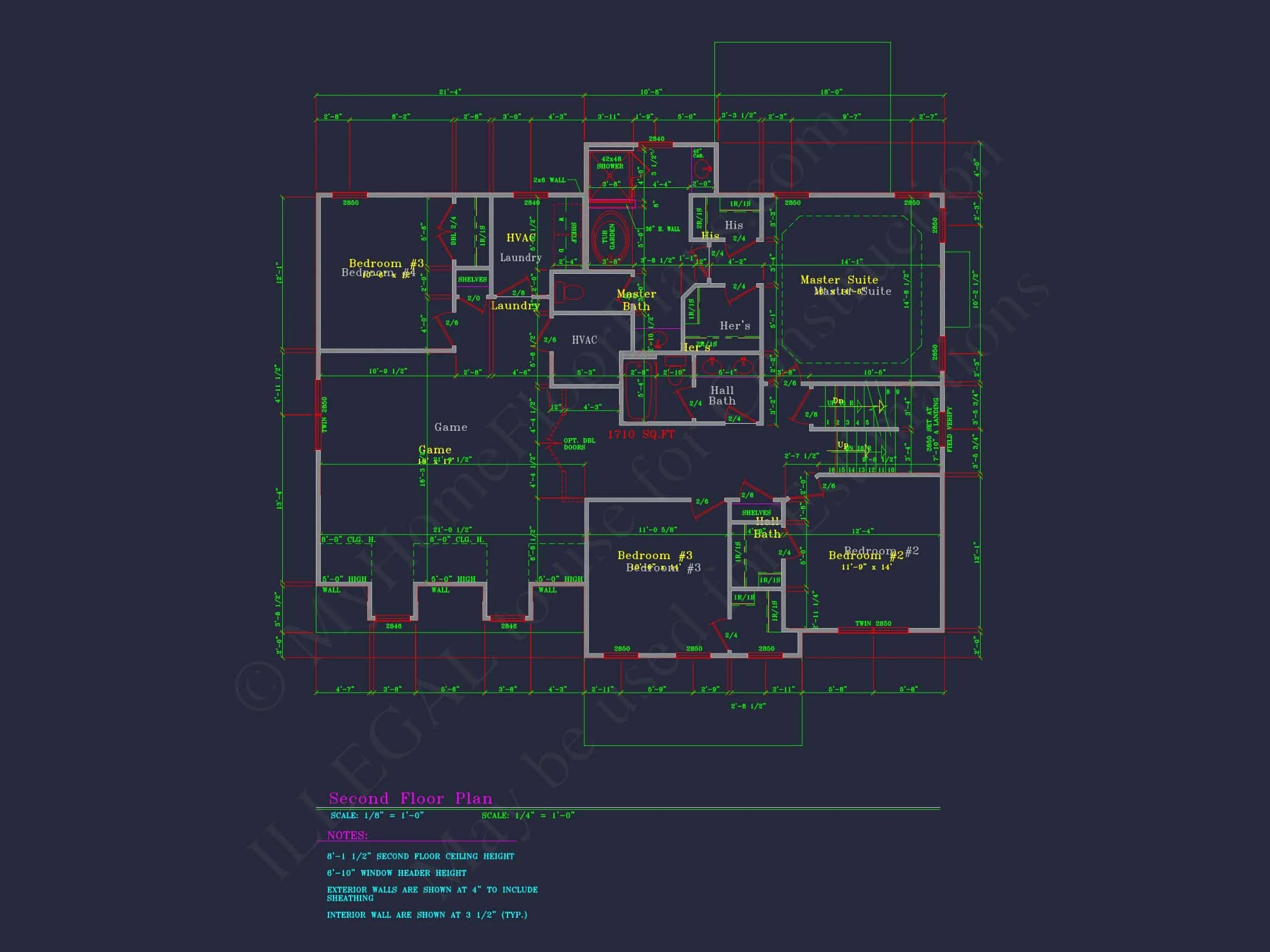 Elegant house Plan with Detailed Floor Plans & CAD Designs
