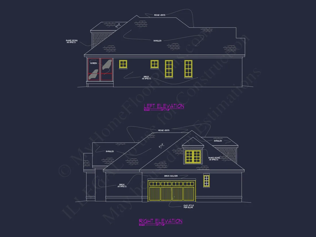 Charming house Plans with Blueprint Designs and CAD Files