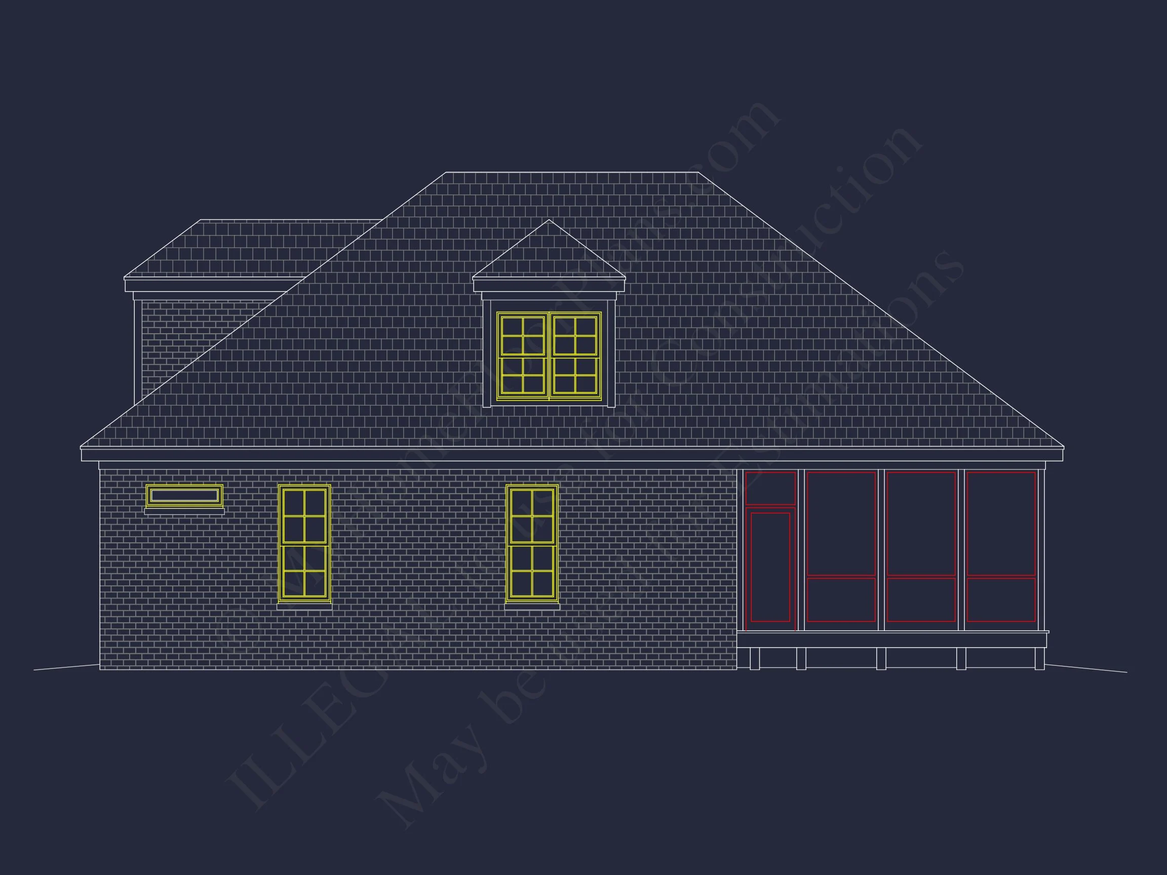11-1002 HOUSE PLAN - Charming House Plans with Blueprint Designs and CAD Files 4 Charming house Plans with Blueprint Designs and CAD Files
