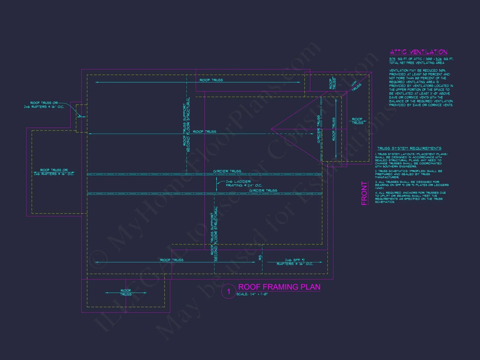 Charming house Floor Plan with 4 Bedrooms and Open Designs