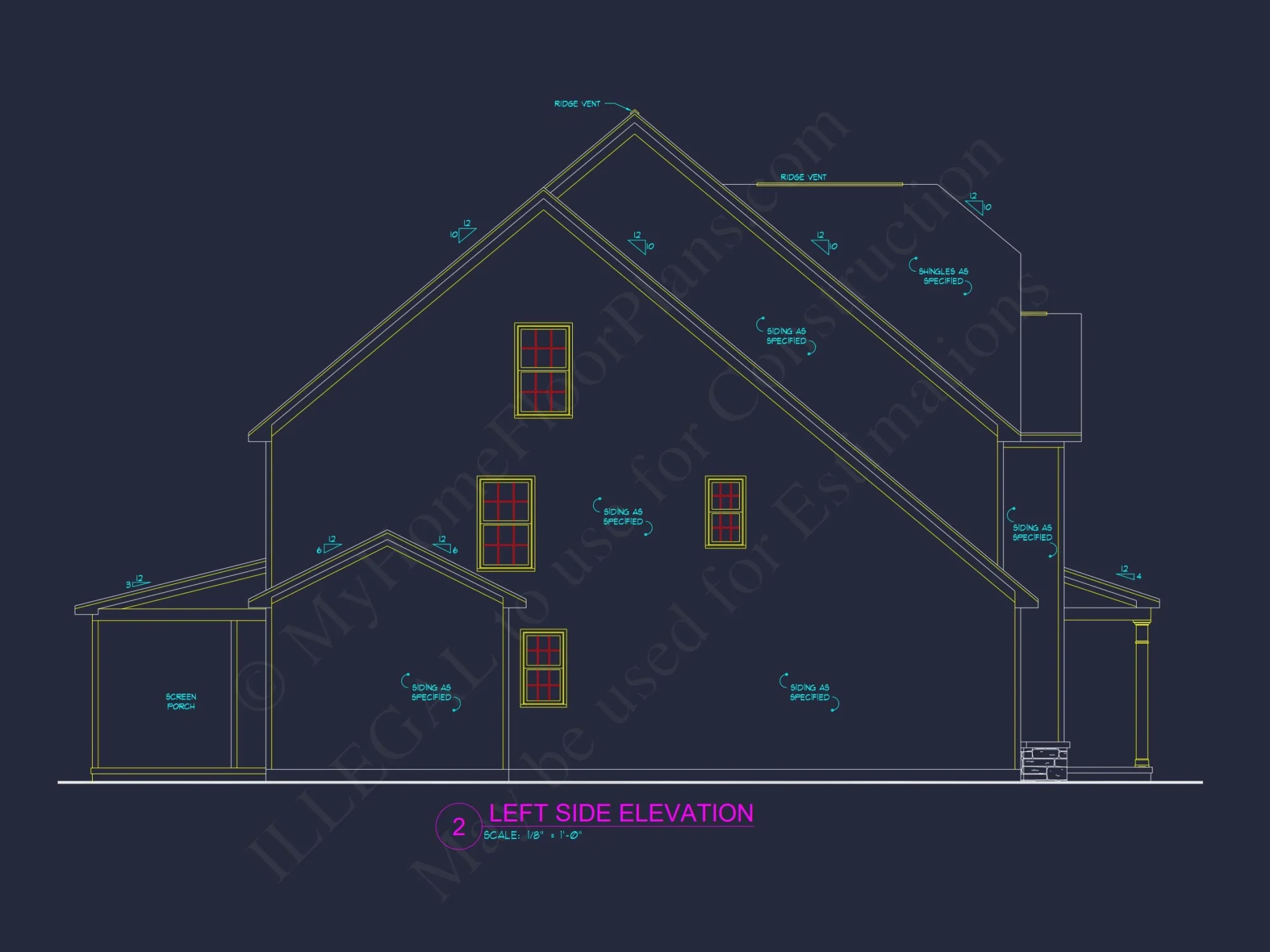 Charming house Floor Plan with 4 Bedrooms and Open Designs