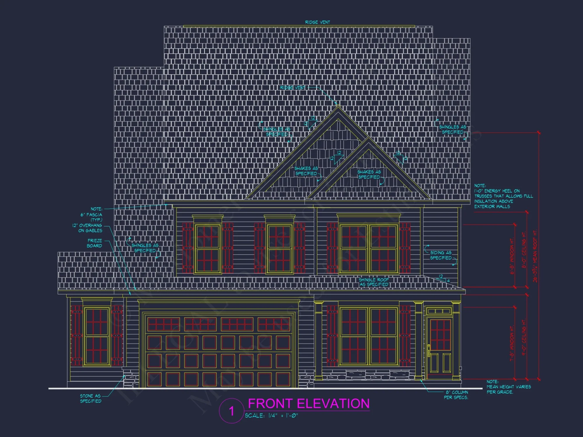 Charming house Floor Plan with 4 Bedrooms and Open Designs