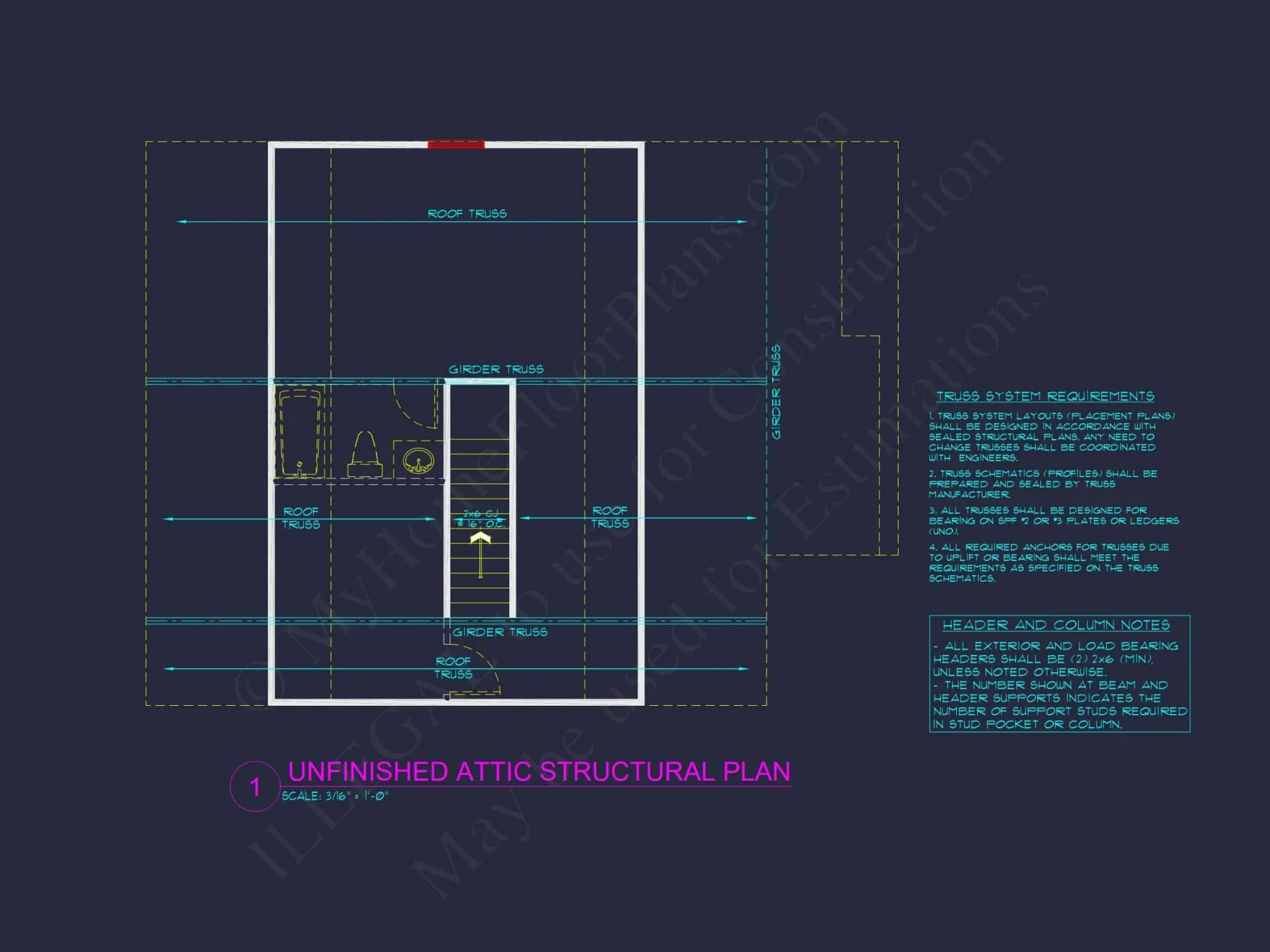 Beautiful house Plan with 2 Floors & CAD Architectural Design