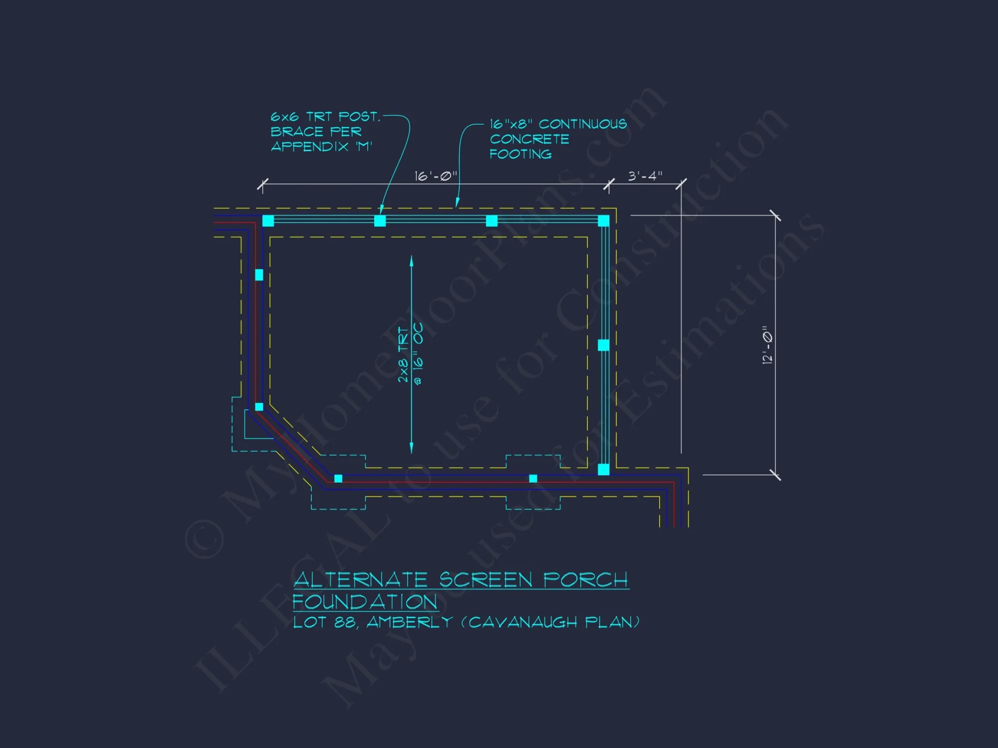 2-Story Traditional house Plan w/Open Floor Plan - 3845 SqFt