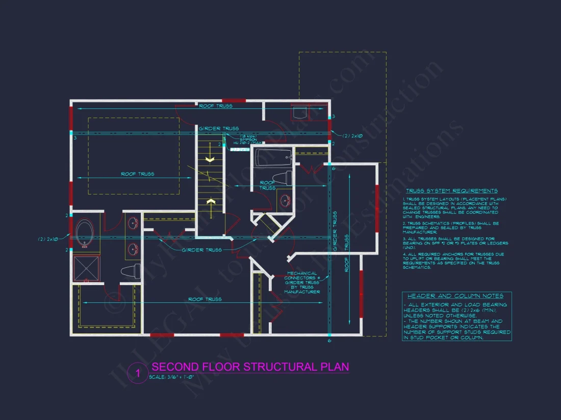 house Floor Plan Designs: Blueprint for 1798 Sq. Ft. 3-Bed house