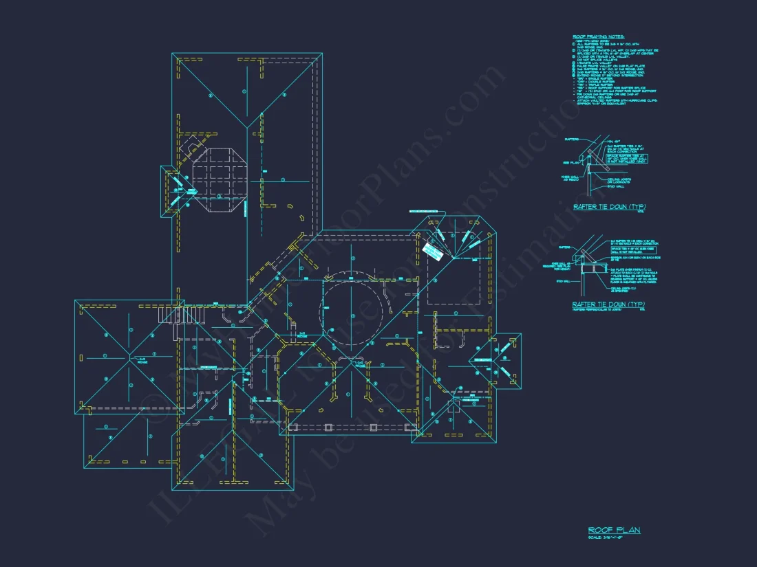 Customizable house Plan with 2-Story Blueprint and CAD Designs