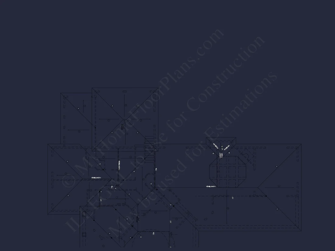 Customizable house Plan with 2-Story Blueprint and CAD Designs