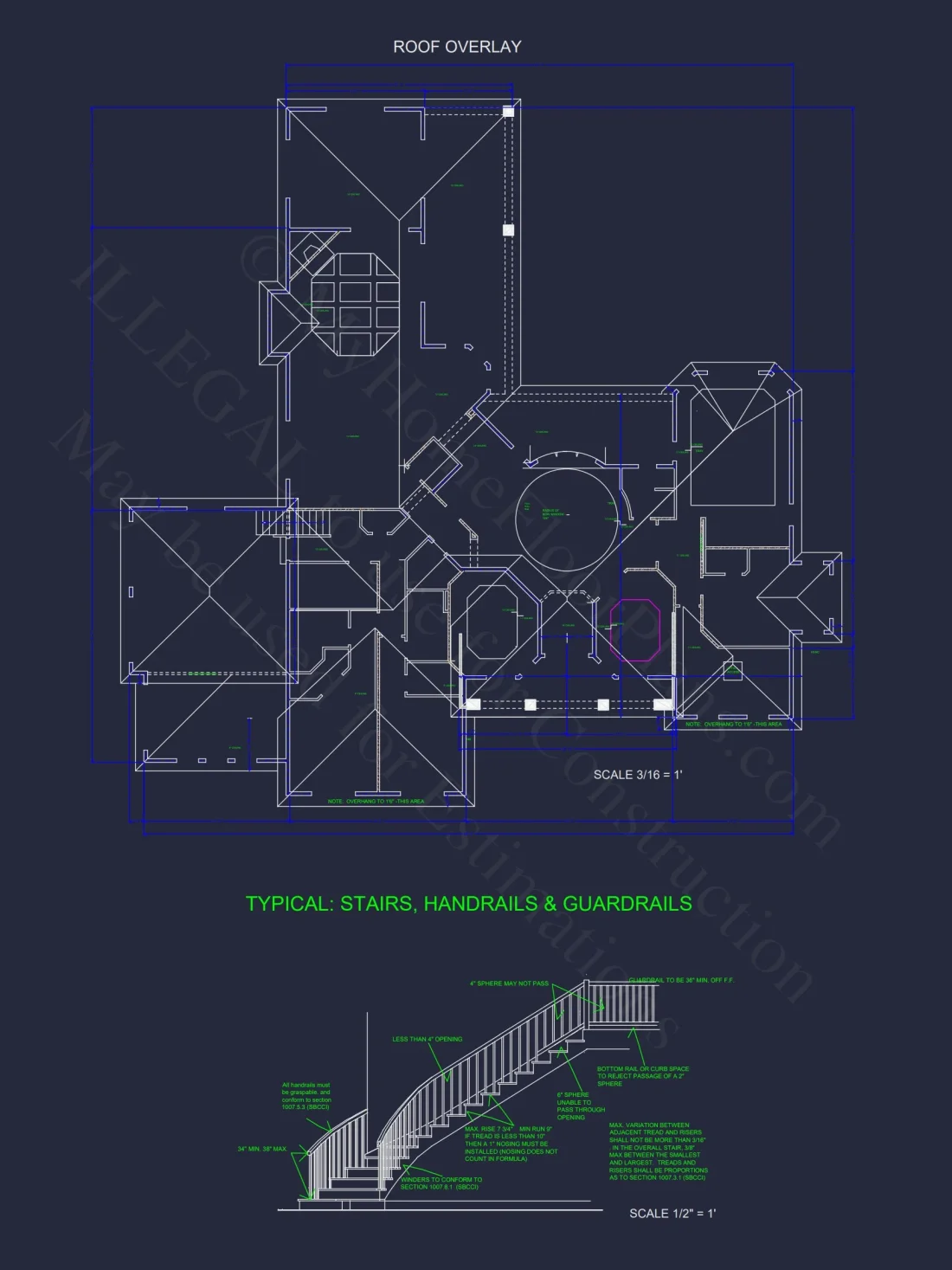 Customizable house Plan with 2-Story Blueprint and CAD Designs