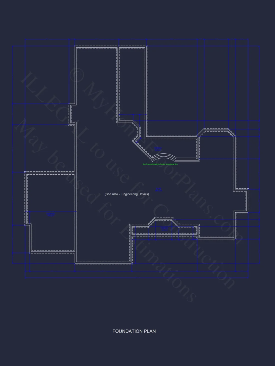 Customizable house Plan with 2-Story Blueprint and CAD Designs