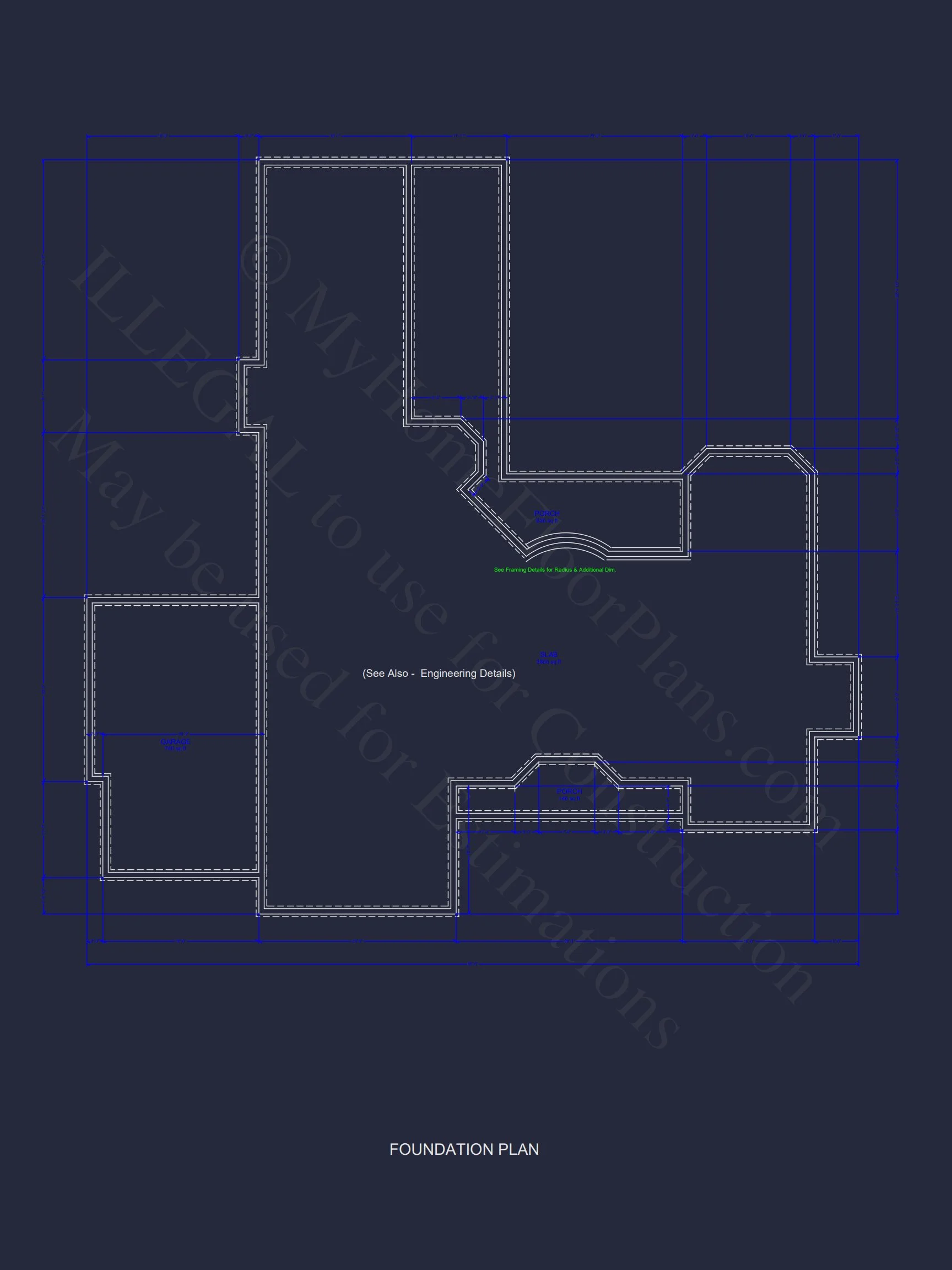 Customizable house Plan with 2-Story Blueprint and CAD Designs