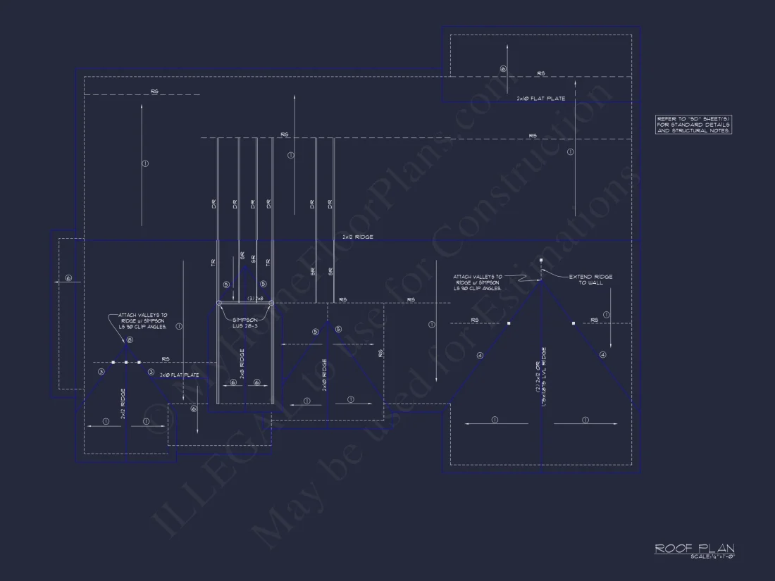 Modern Craftsman house Plan with Open Floor Blueprint Designs