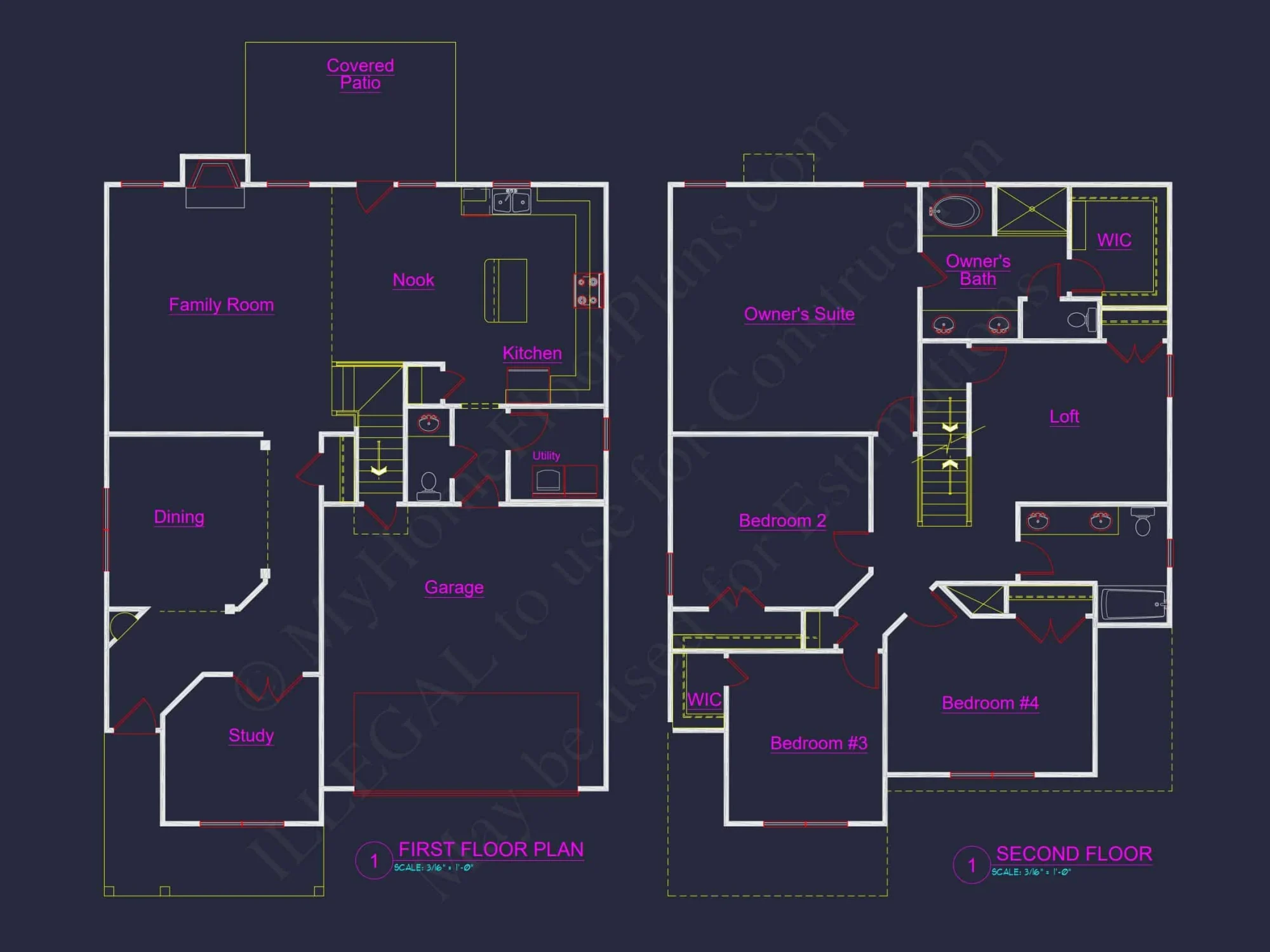 Charming house Plan with CAD Designs and Floor Blueprints