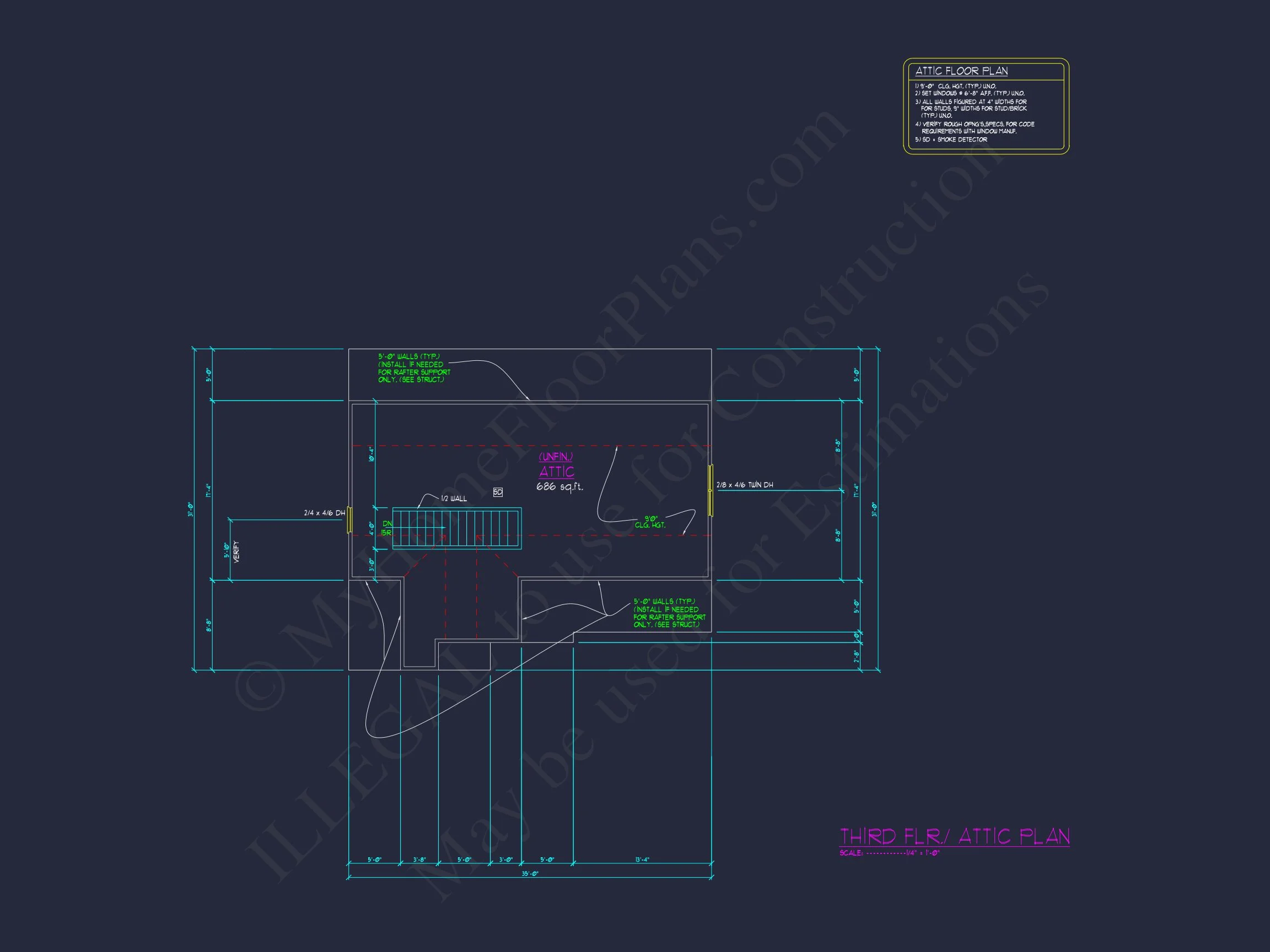 10-1823 HOUSE PLAN - Charming Craftsman House Plan with Open Floor Plan Design 15 Charming Craftsman house Plan with Open Floor Plan Design
