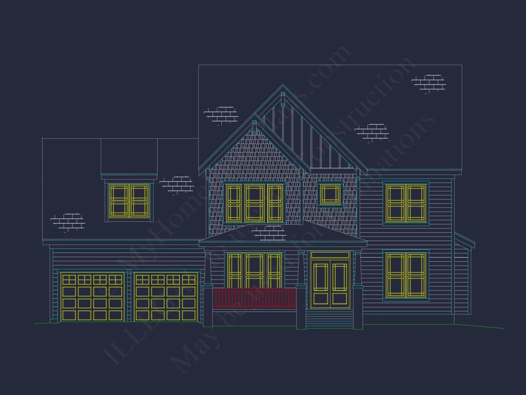 Charming Craftsman house Plan with Open Floor Plan Design