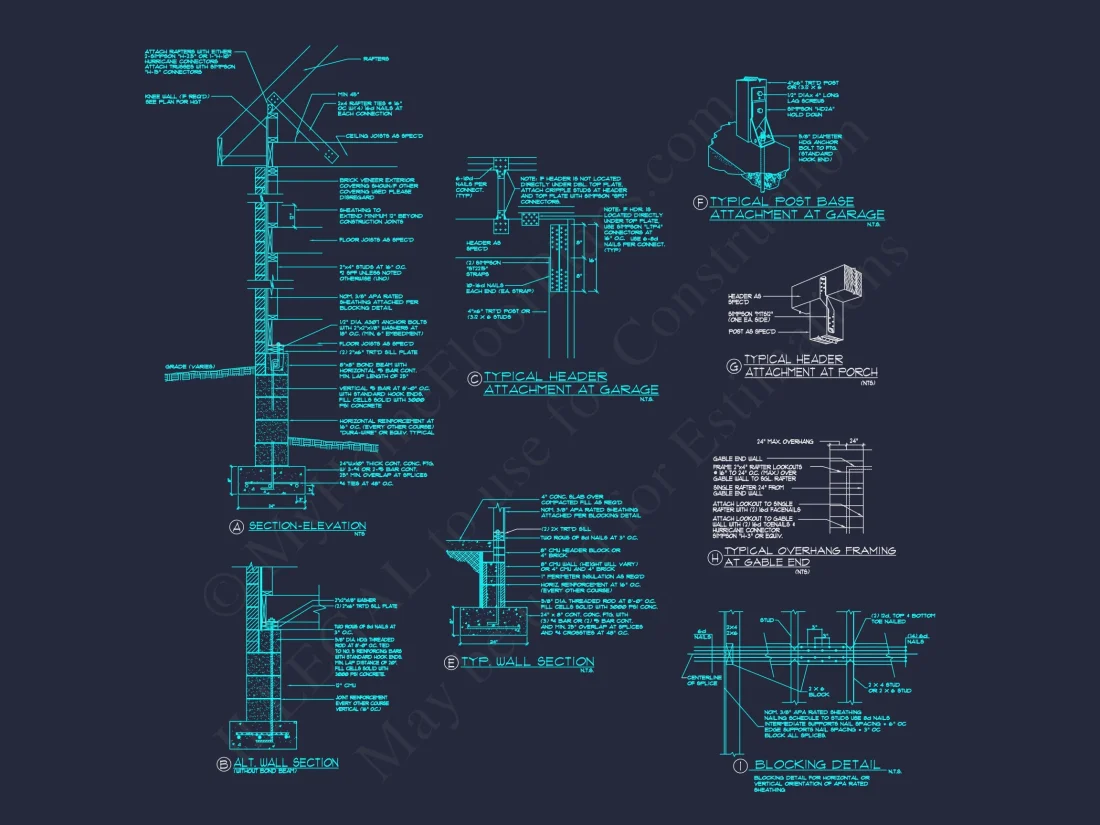Charming 2-Story house Plan with CAD Designs and Features